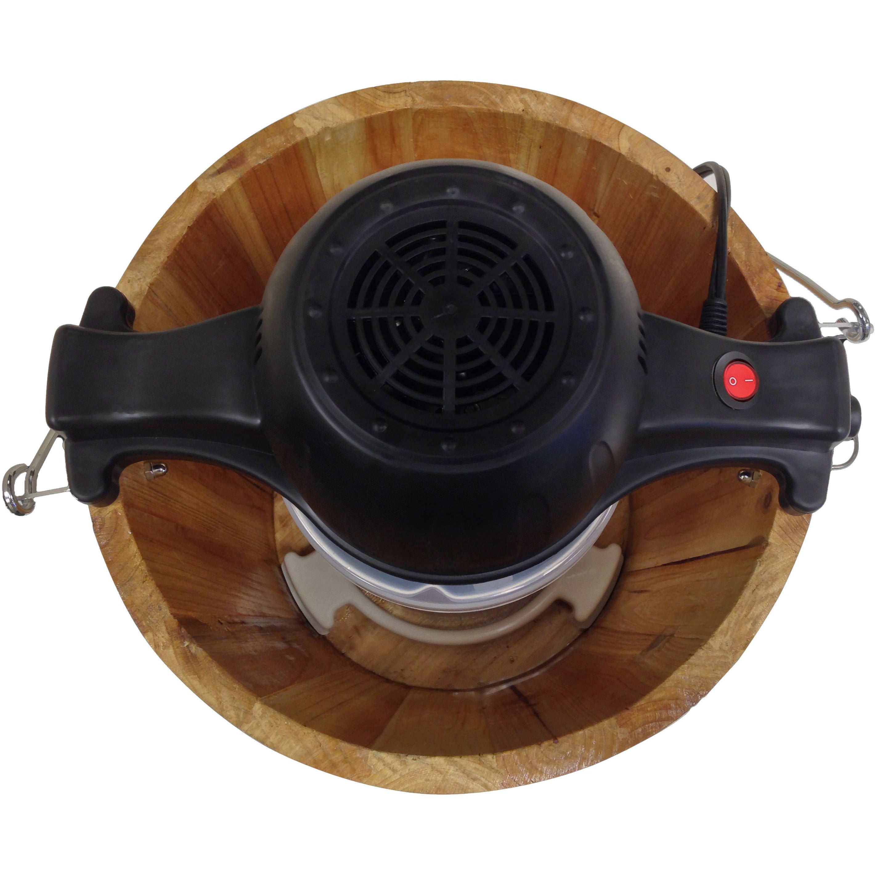 elite-gourmet-ice-cream-makers-6-qt-eismaschine-holz image 6