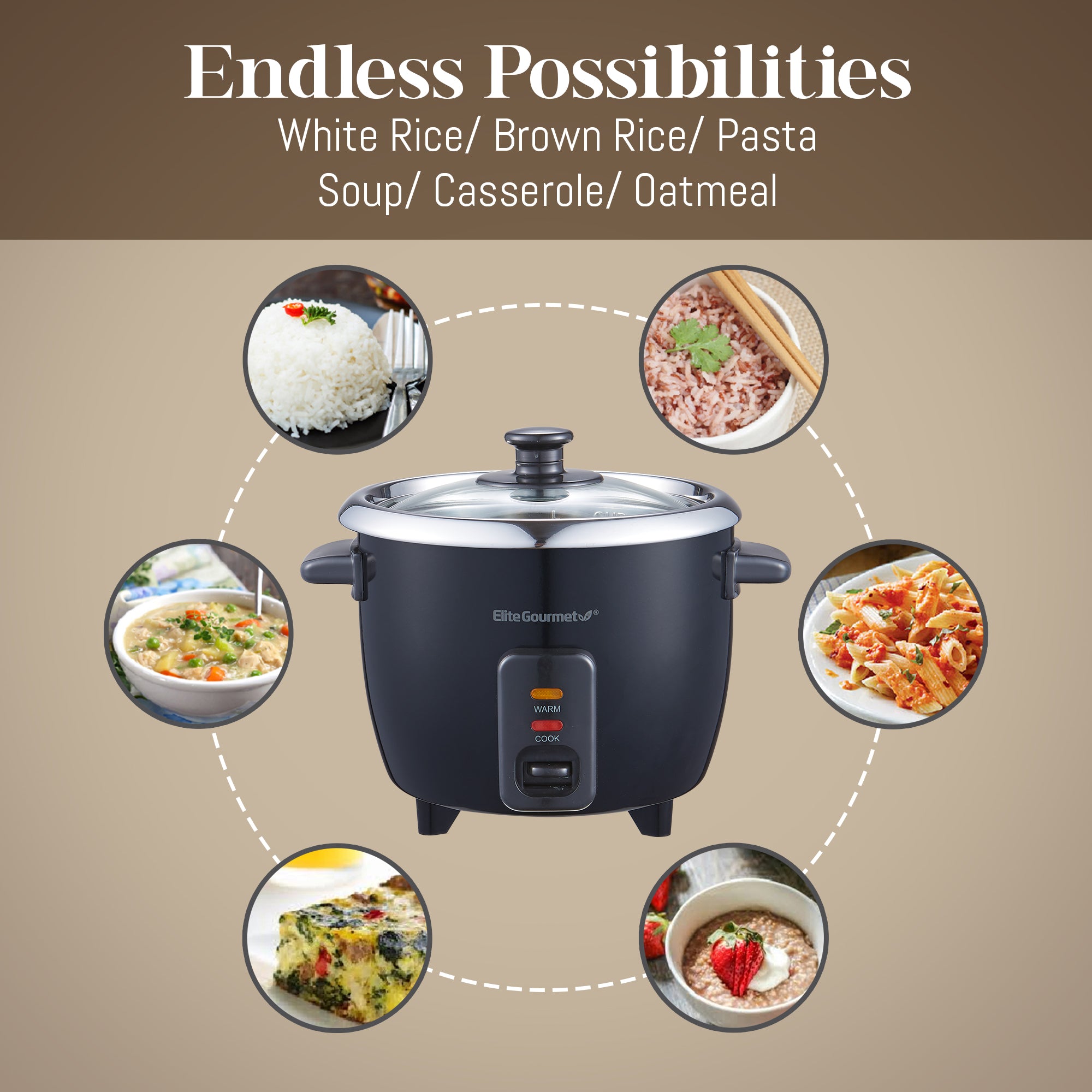 elite-gourmet-reiskocher-6-cups-edelstahl-warmhalten image 3