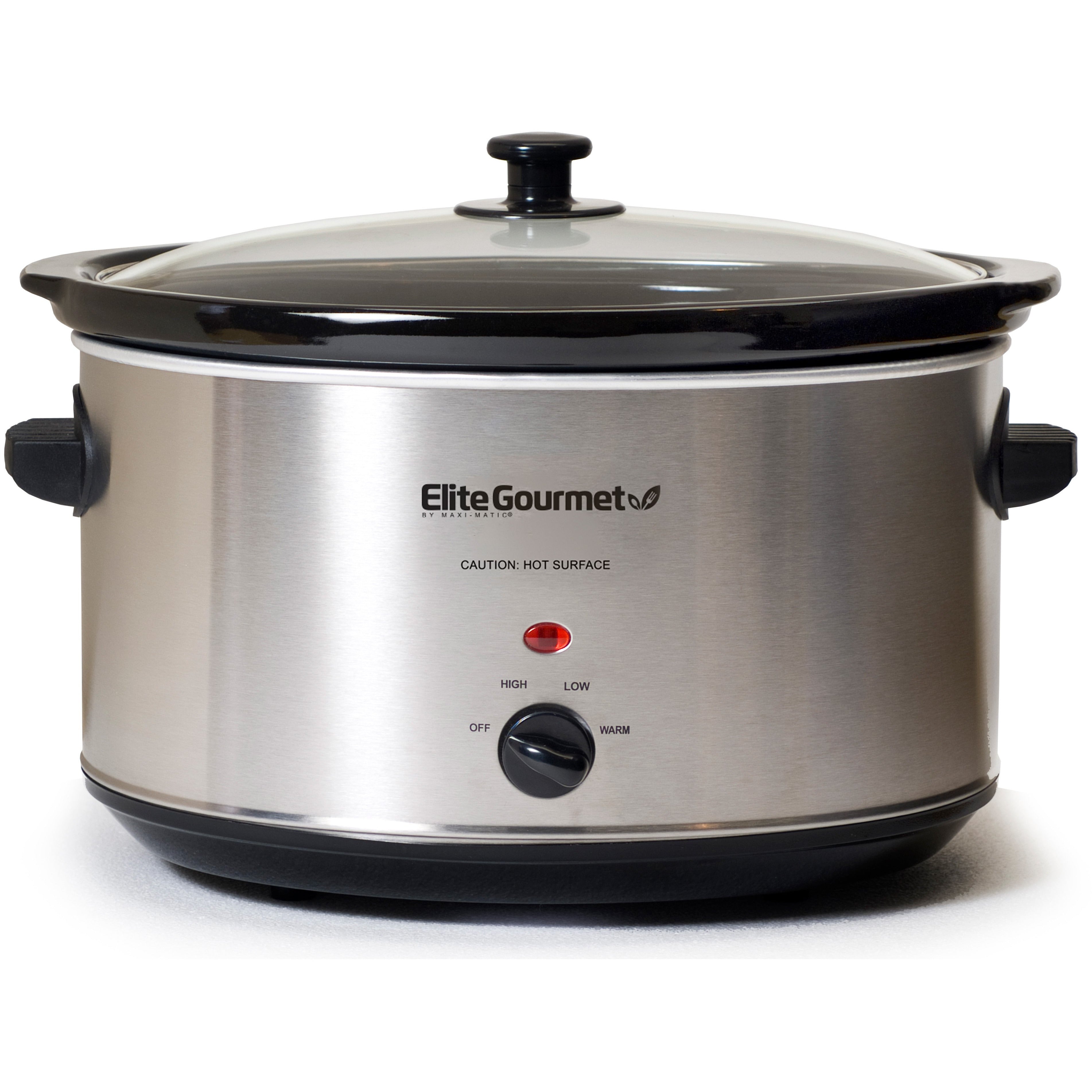 elite-gourmet-slow-cookers-8-5-qt-schongarer-glasdeckel image 1