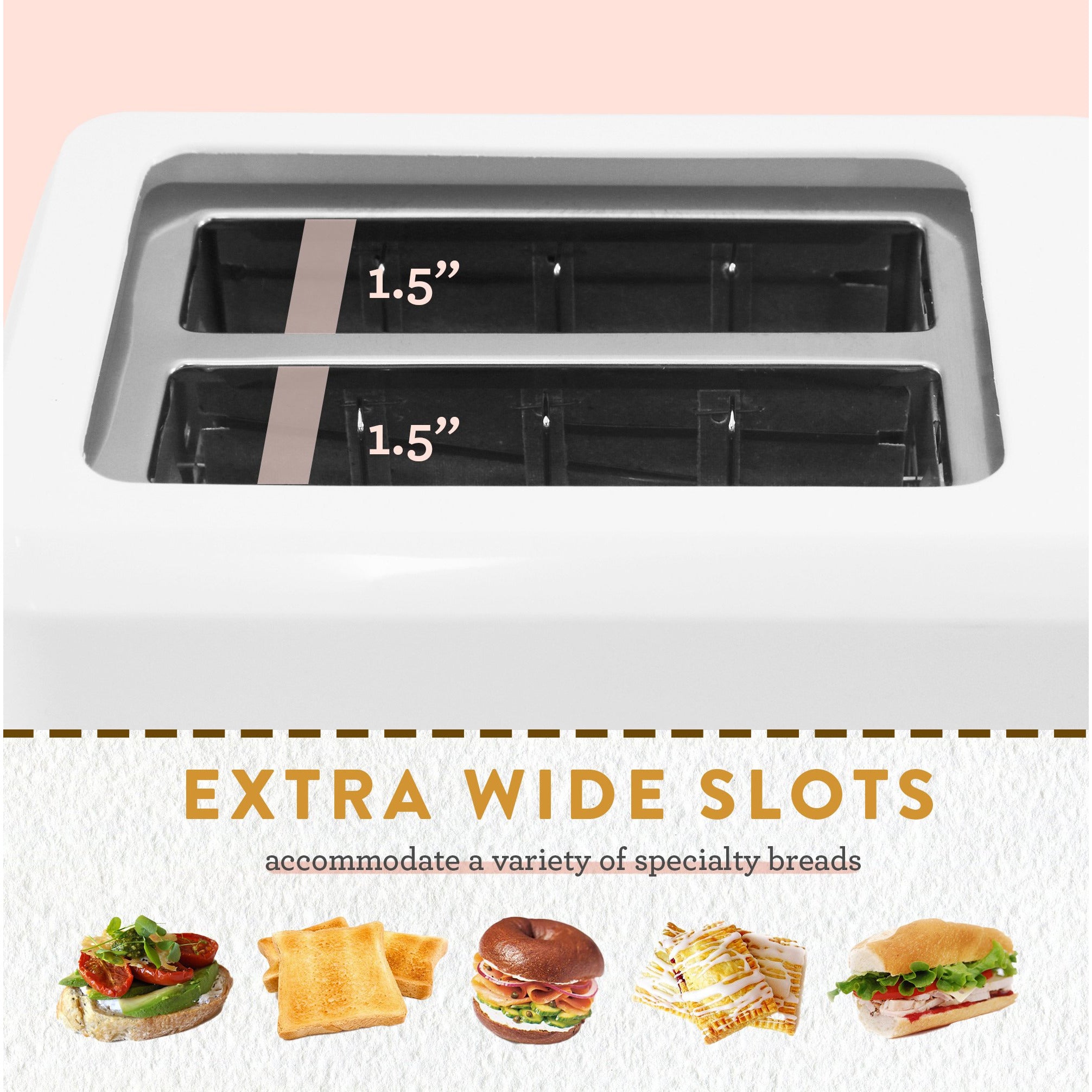 elite-gourmet-cool-touch-toaster-2-scheiben-7-stufen image 4