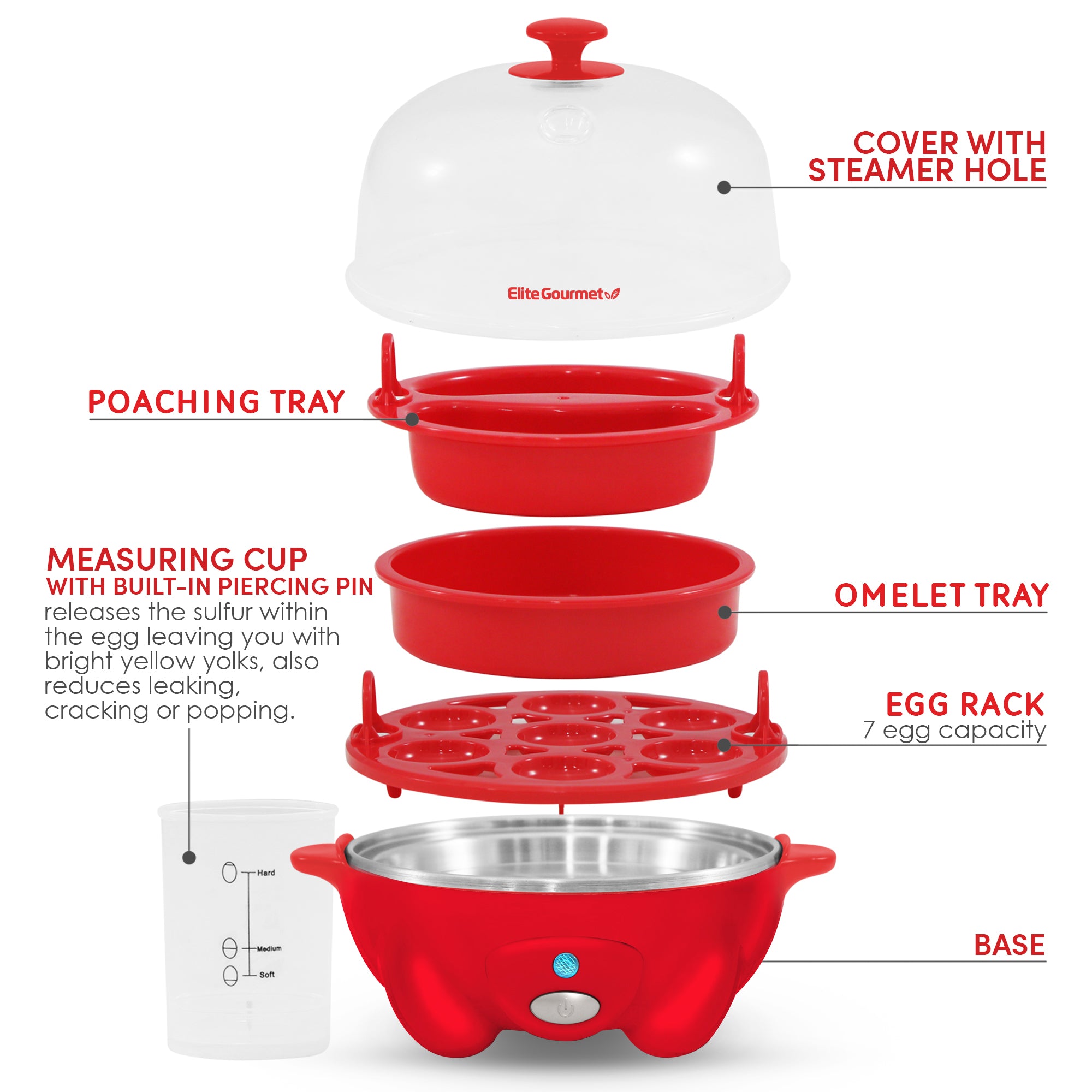 elite-gourmet-egg-cookers-eierkocher-7-eier-rot image 3