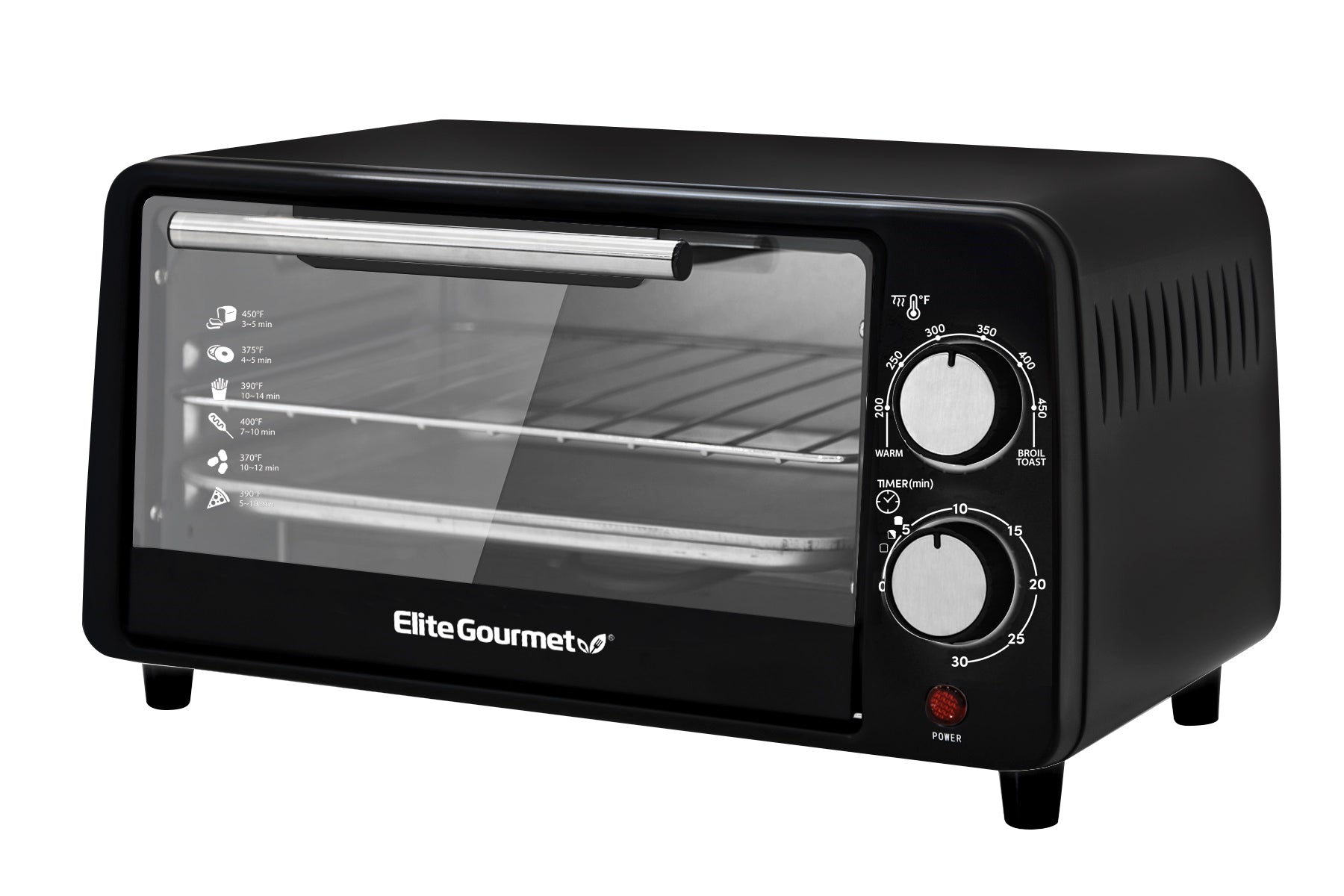 elite-gourmet-toaster-oven-minibackofen-4-scheiben-800w image 1