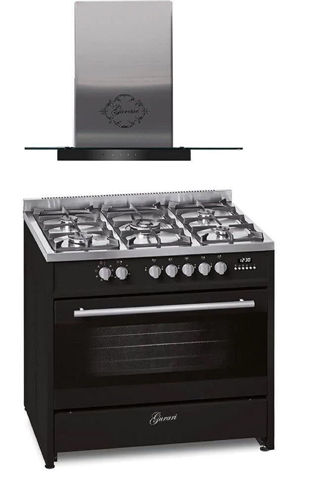 gurari-gch-e-911-bl-gas-standherd-90cm-mit-t-466-haube image 1