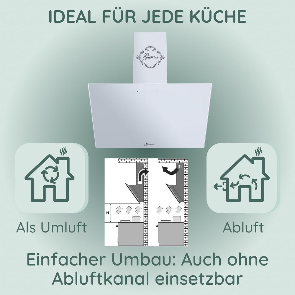 gurari-gch-d-286-dunstabzugshaube-60-cm-wei-1000-m-h image 2