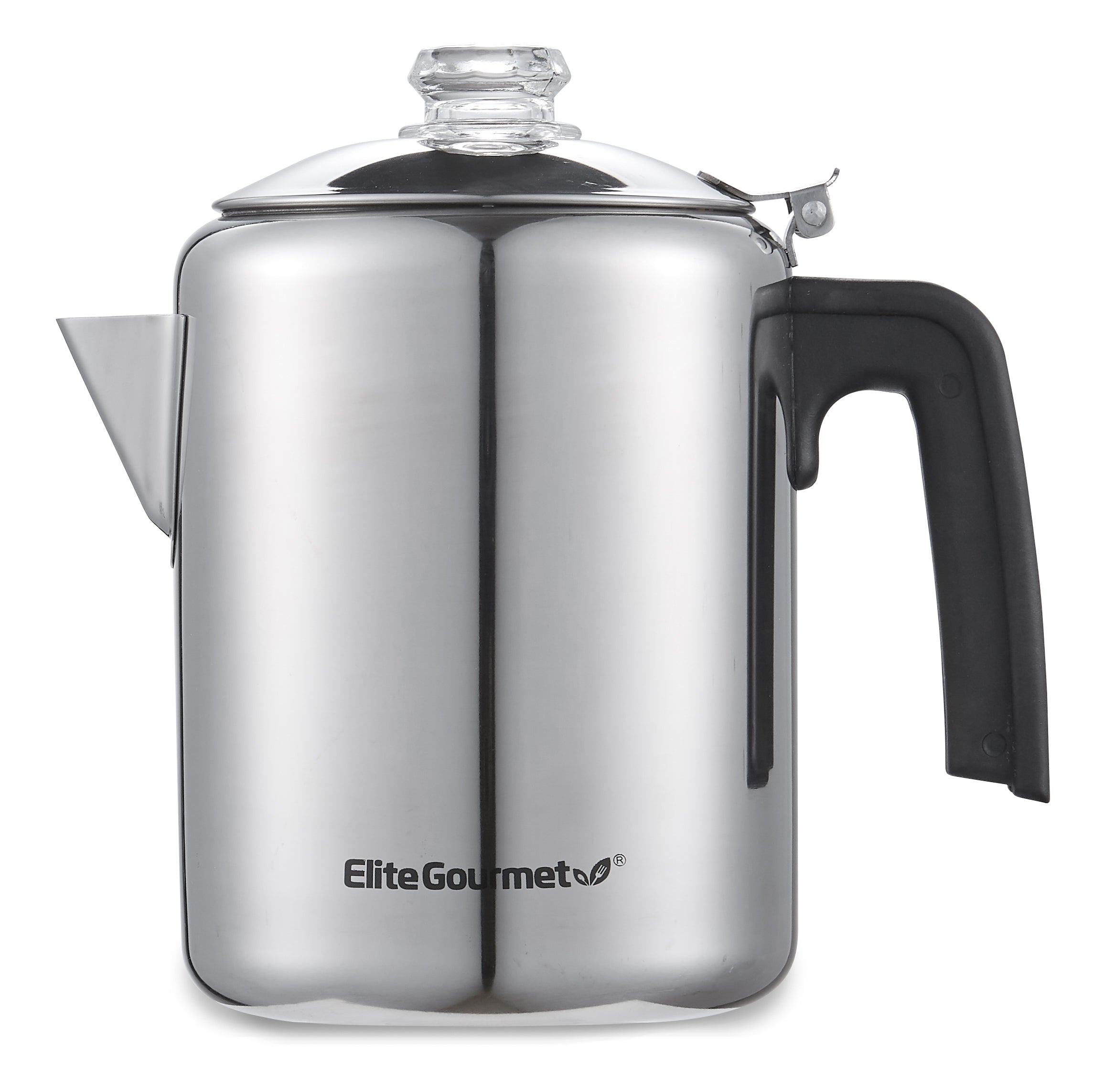 elite-gourmet-coffee-makers-8-cup-perkolator-herd-edelstahl image 1