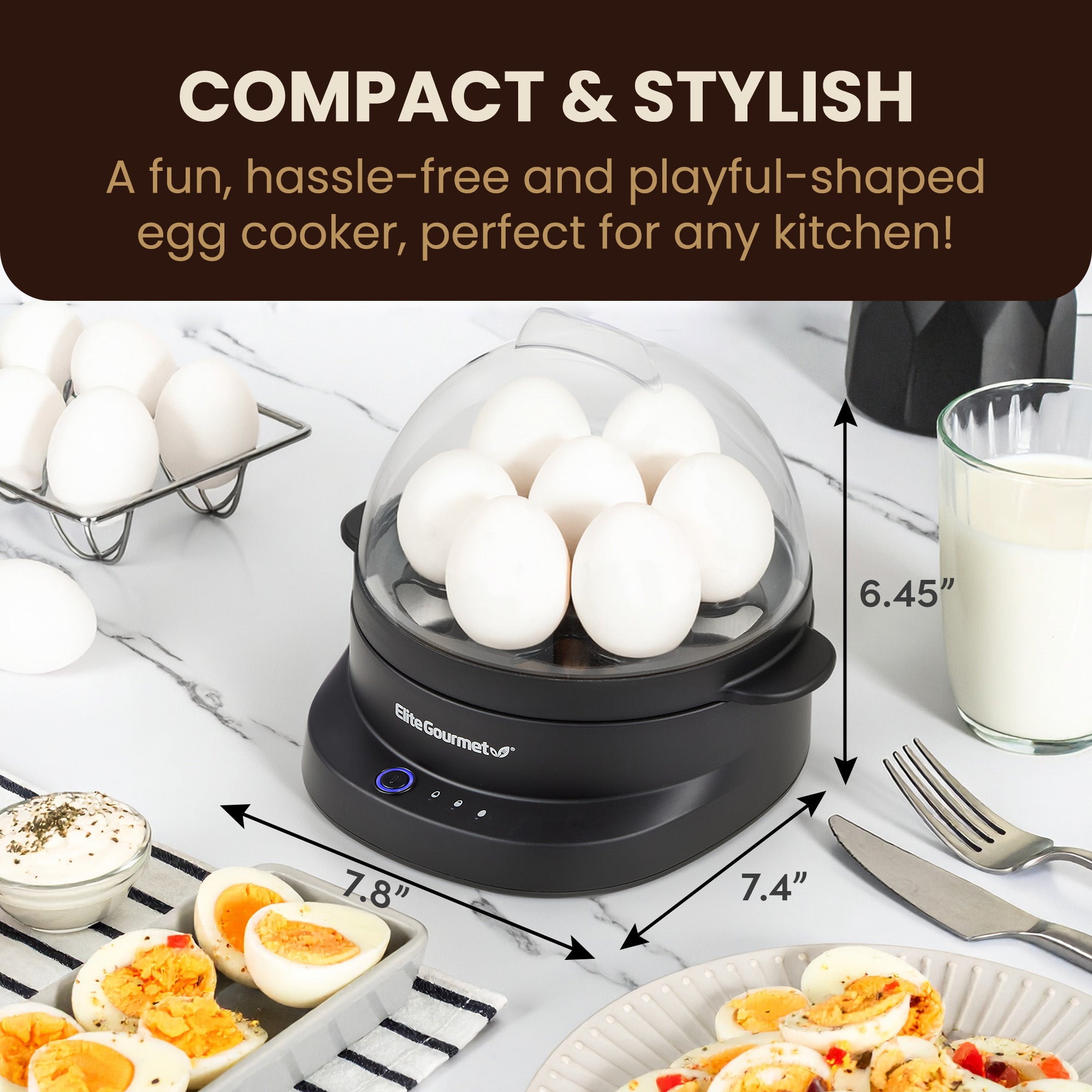 elite-gourmet-egg-cookers-7-eier-eierkocher-mit-sprachansage image 5