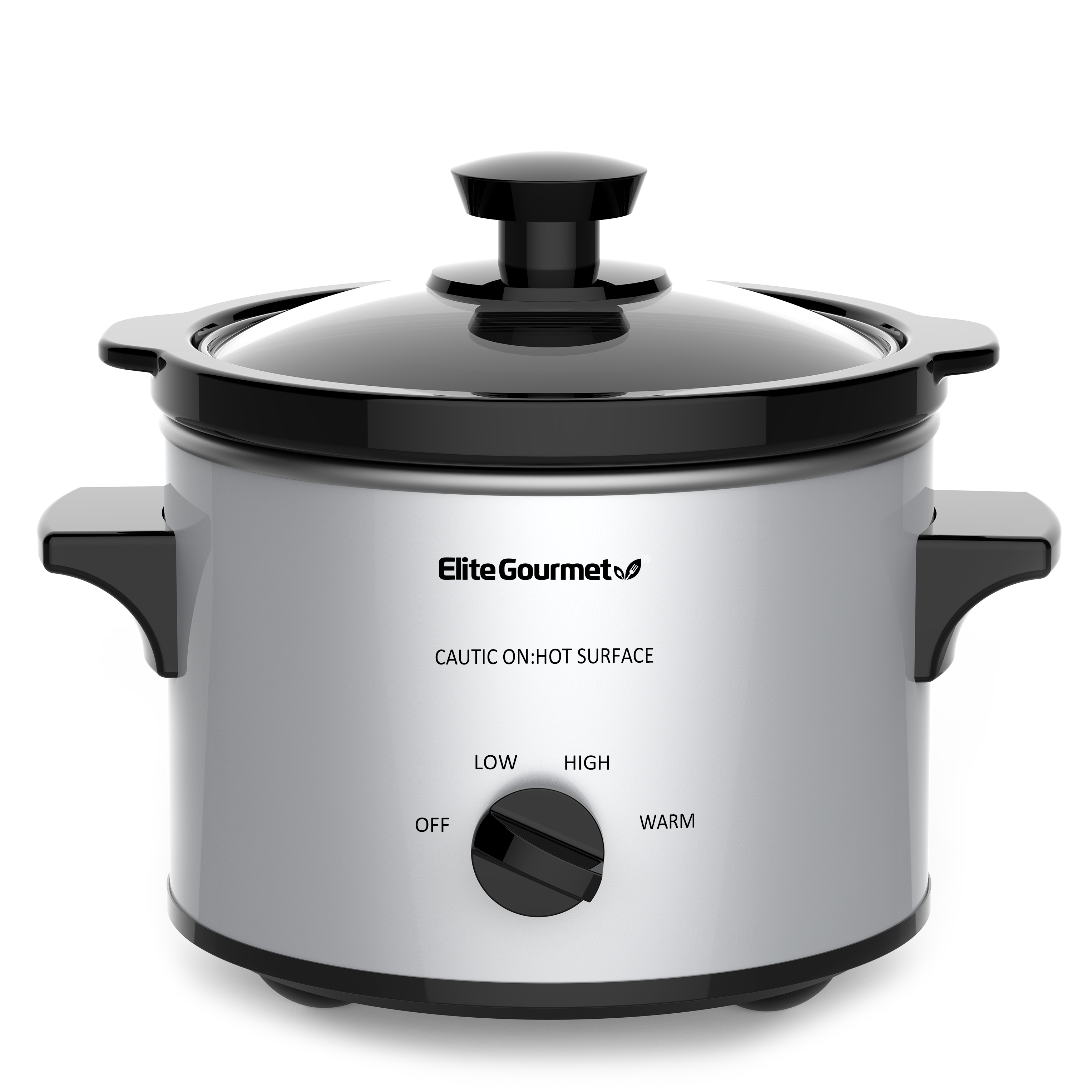 elite-gourmet-slow-cookers-2-qt-schongarer-edelstahl image 1