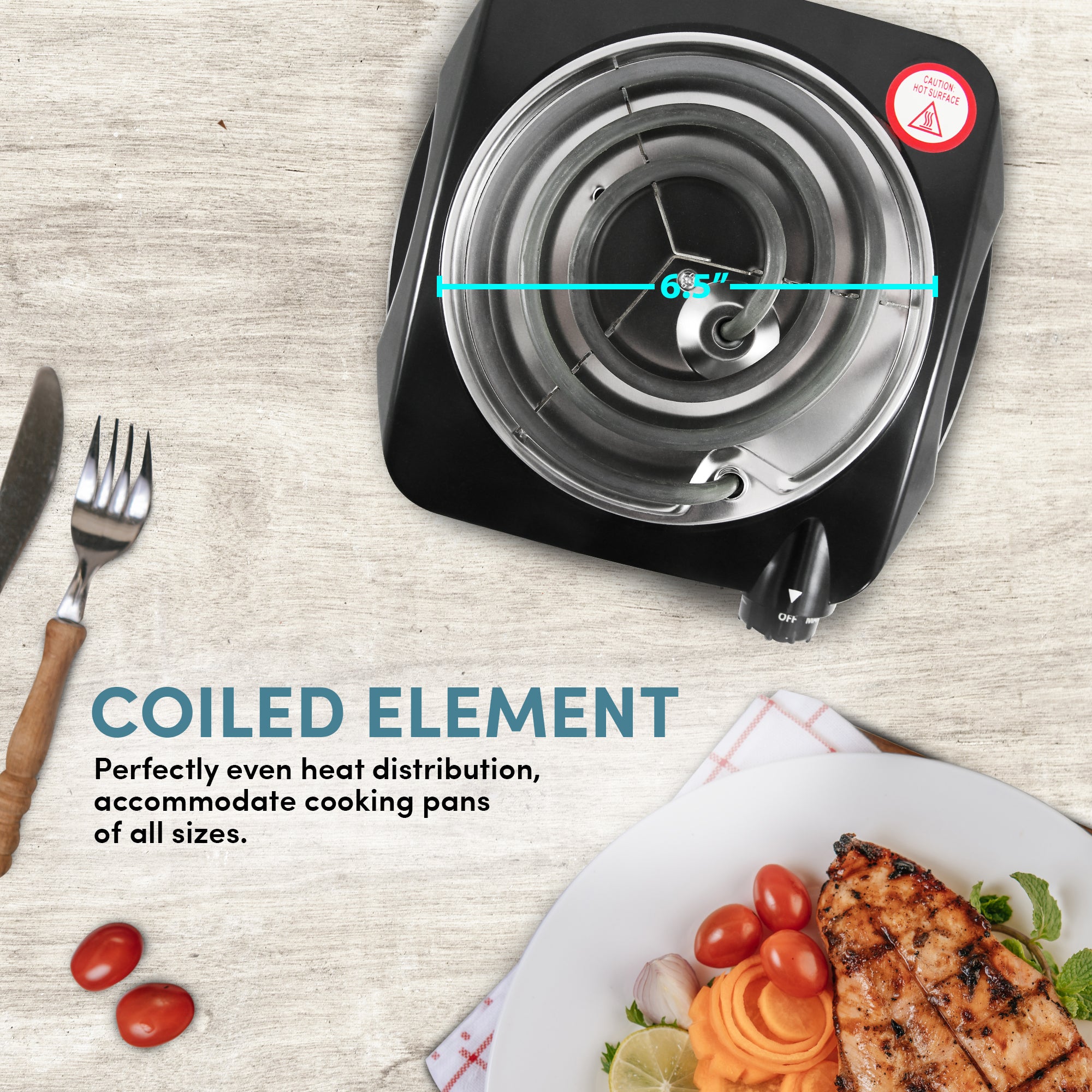 elite-gourmet-single-kochplatte-elektro-1000-watt-schwarz image 4