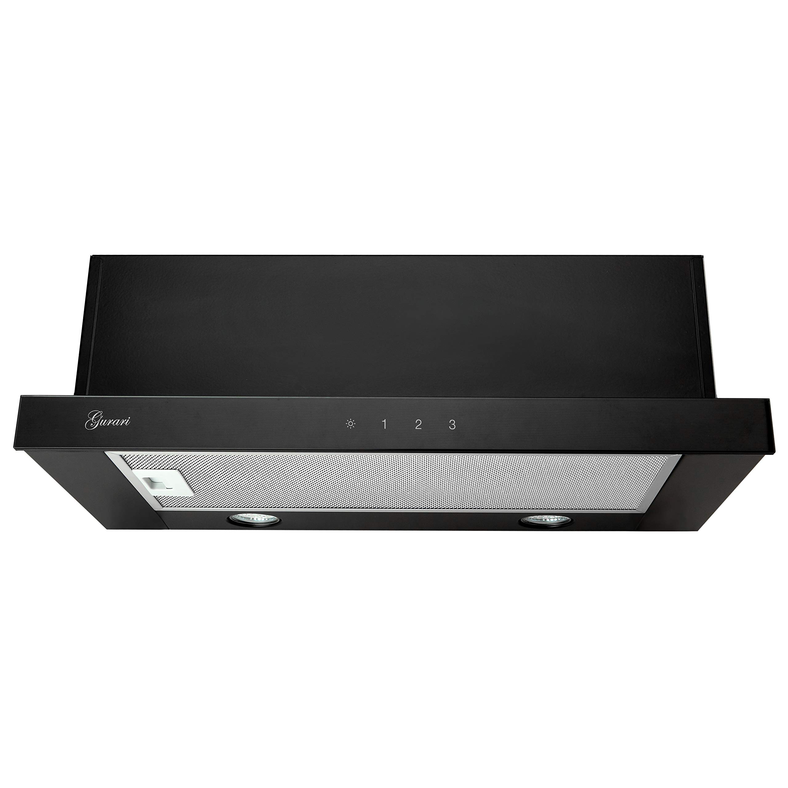 gurari-flachschirmhaube-60-cm-schwarz-glas-1000-m-h-touch image 2