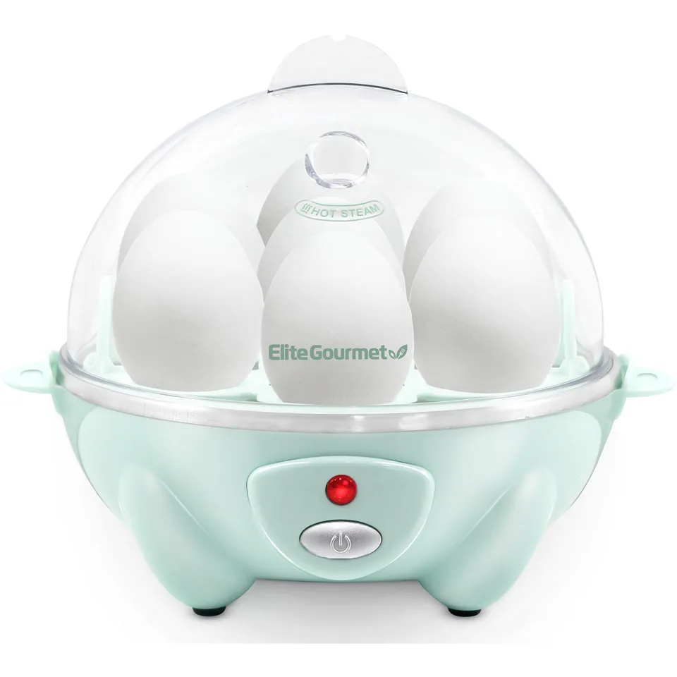 elite-gourmet-egg-cookers-7-egg-electric-cooker-eierkocher-dunkelgrau-7-eier image 1