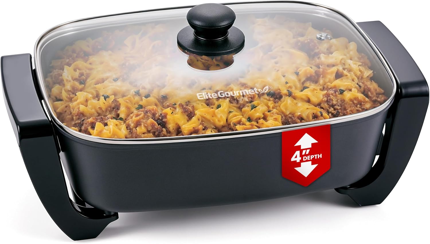 elite-gourmet-ceralast-elektropfanne-15-tief-keramik-pfas-frei image 1