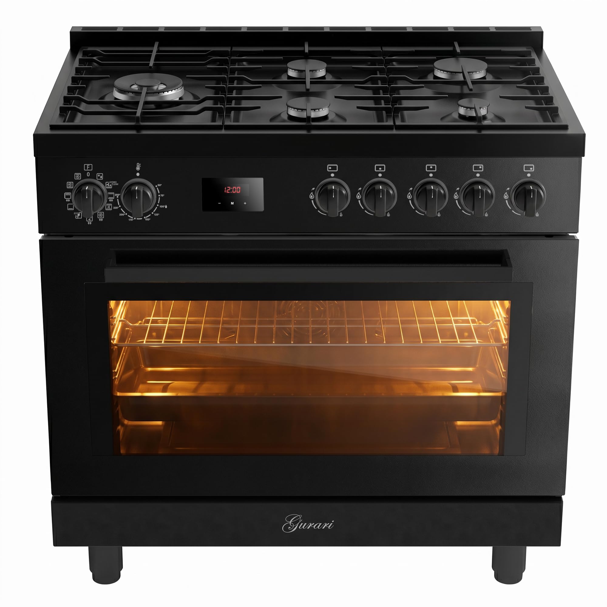 gurari-gch-e-818-bl-standherd-90-cm-schwarz-126-l-air-fry image 5