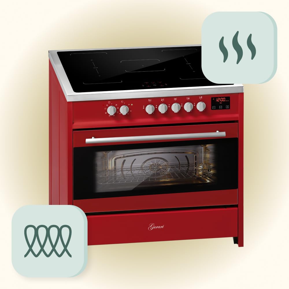 gurari-e-913-r-standherd-90cm-induktion-rot-flex-zone image 4