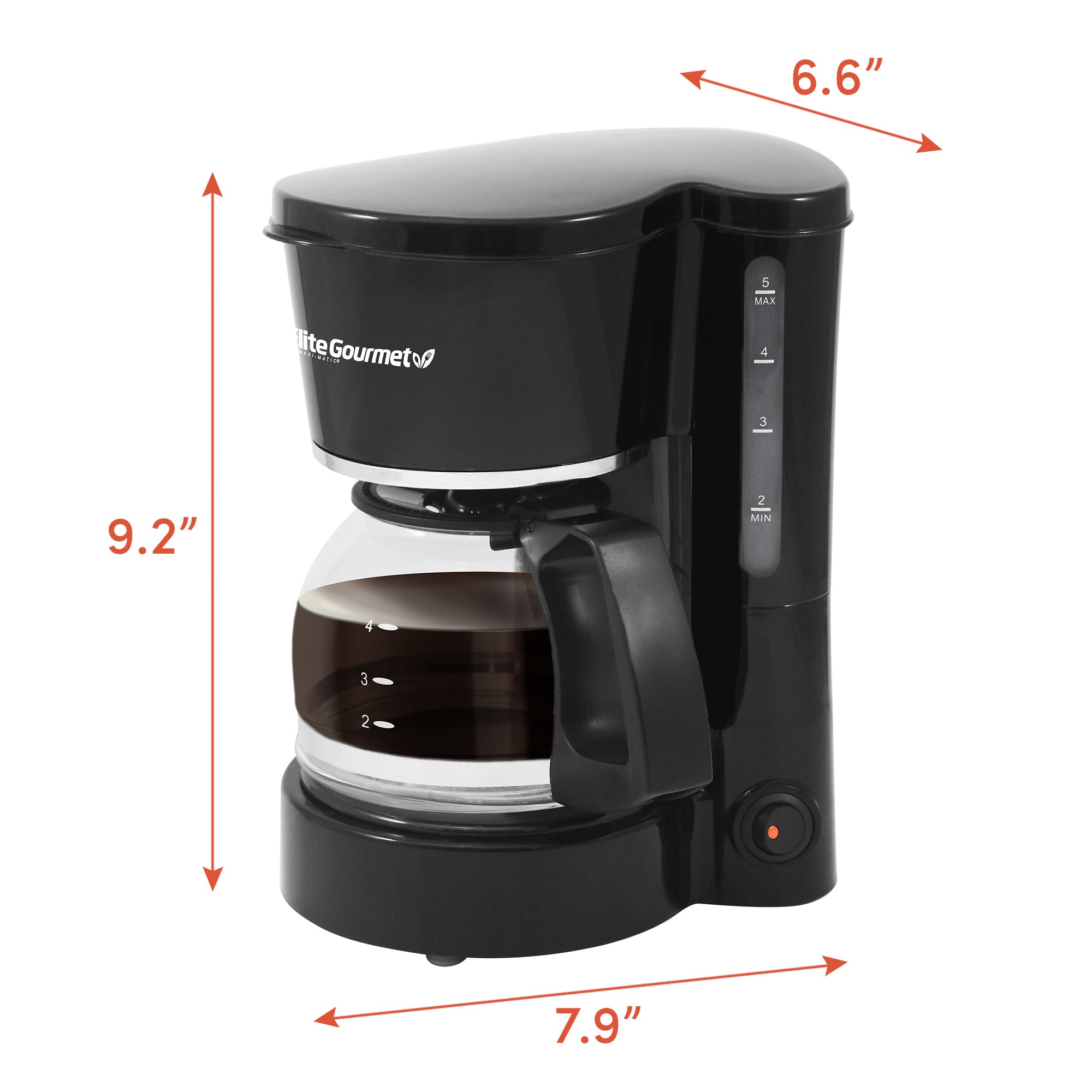 elite-gourmet-5-cup-filterkaffeemaschine-5-tassen image 7