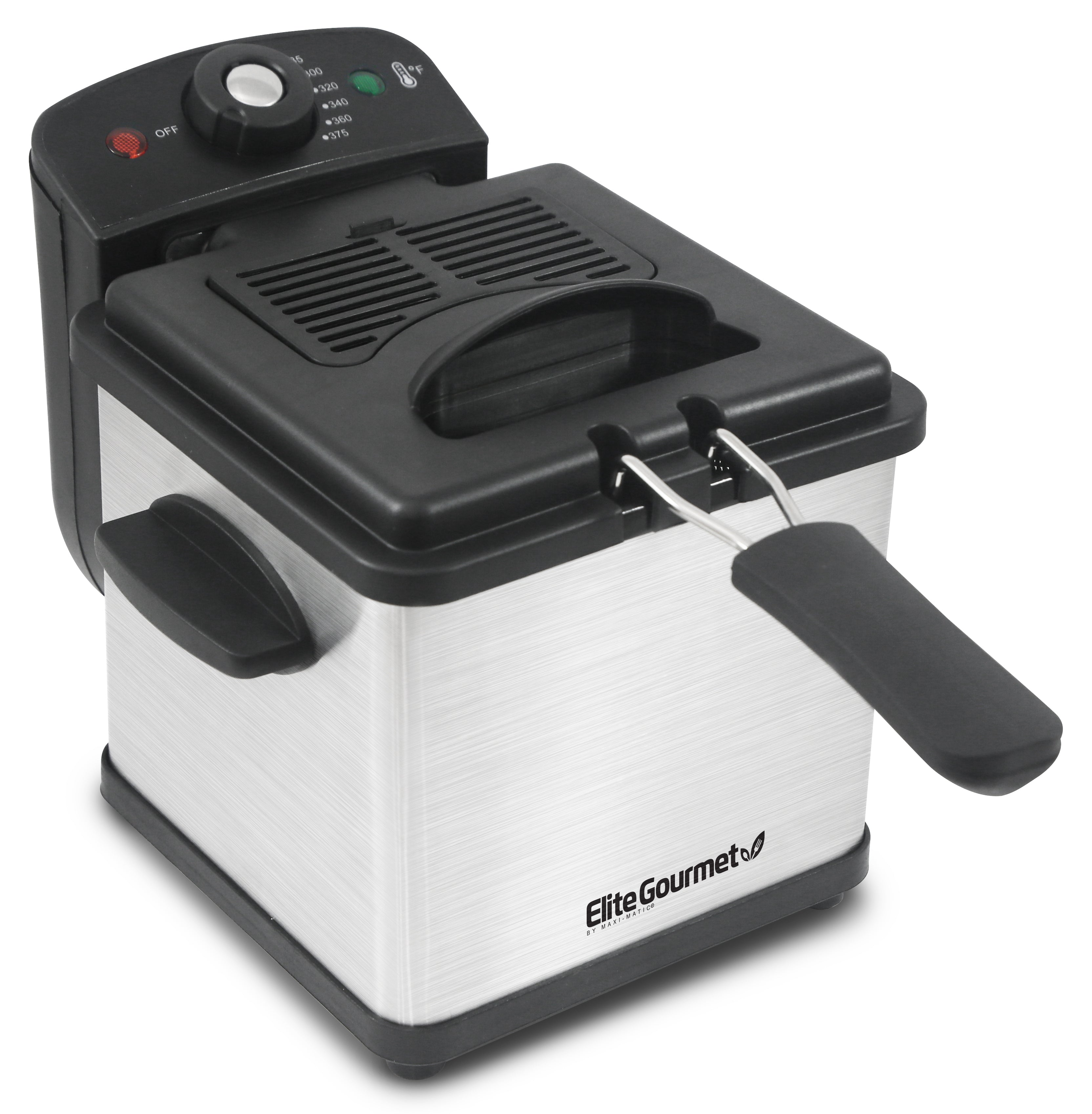 elite-gourmet-deep-fryers-1-6qt-friteuse-edelstahl image 1