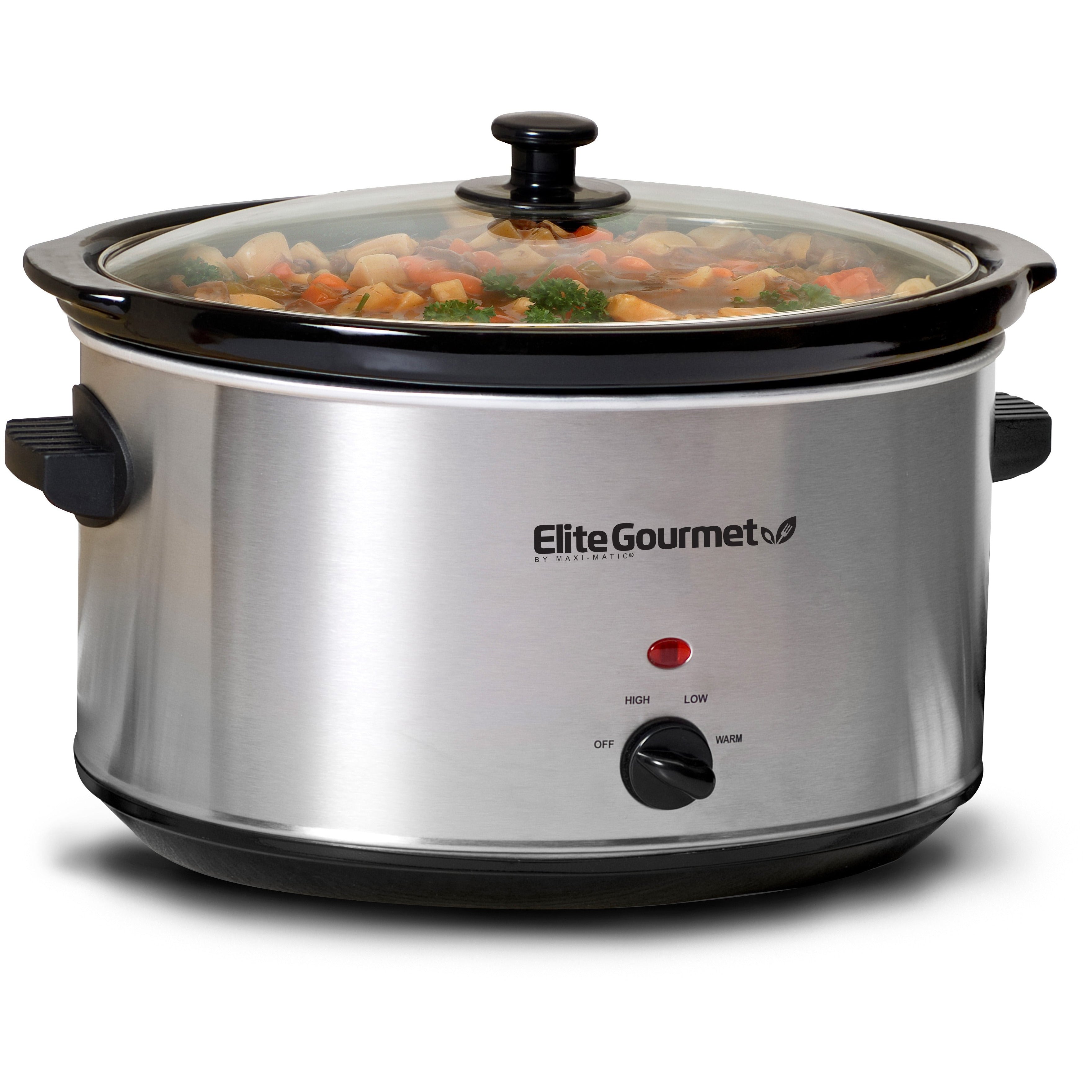 elite-gourmet-slow-cookers-8-5-qt-schongarer-glasdeckel image 2