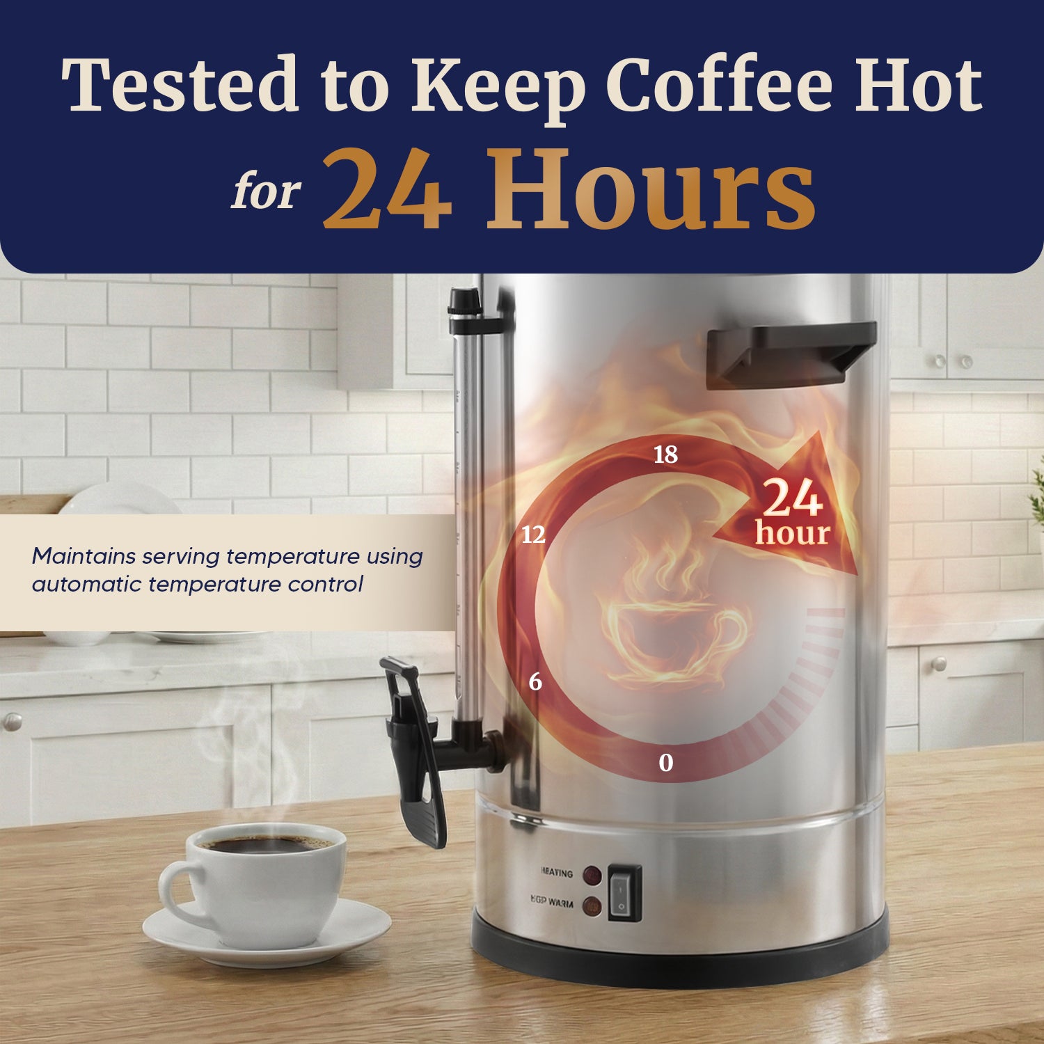 elite-gourmet-coffee-makers-kaffeeurne-100-tassen-edelstahl image 2