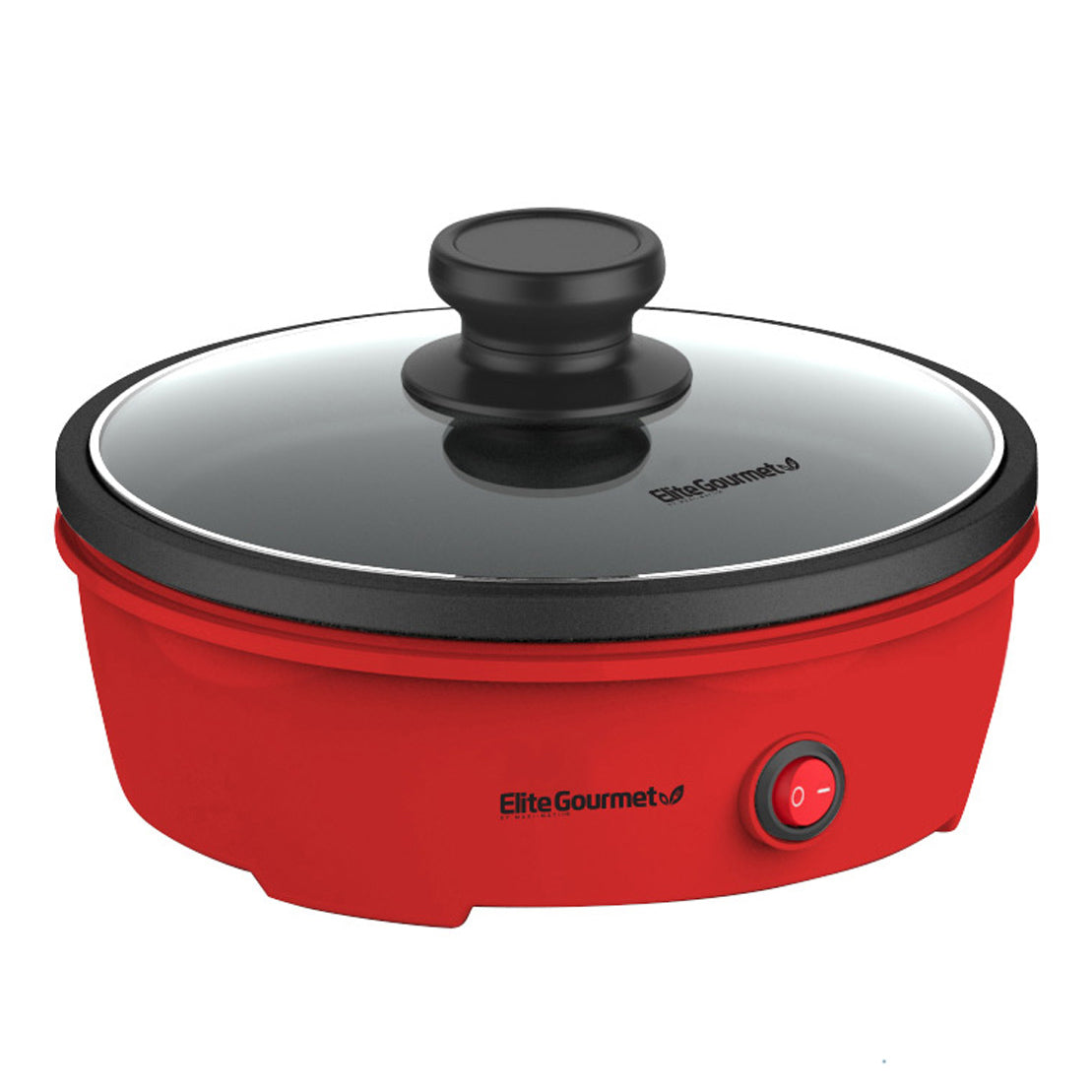 elite-gourmet-electric-skillets-8-5-pfanne-elektropfanne-glasdeckel image 1
