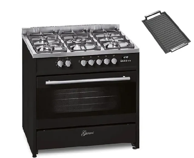 gurari-gch-e-911-bl-standherd-90-cm-gas-schwarz-121-l image 1