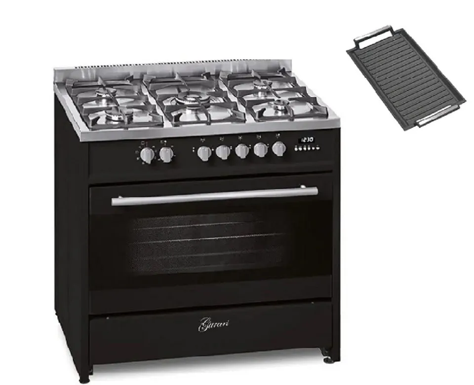 gurari-gch-e-911-bl-standherd-90-cm-gas-schwarz-121-l image 1