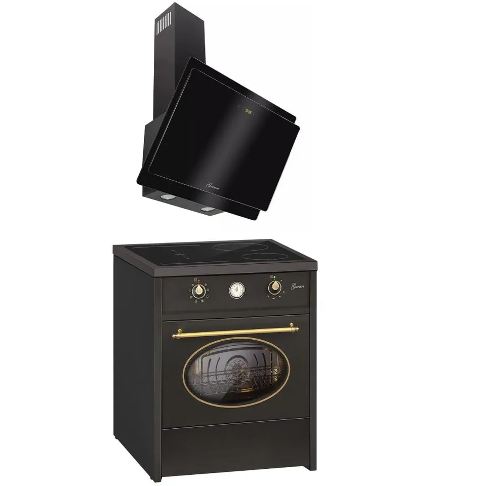 gurari-gch-e-612-bl-r-gch-s-411-herdset-induktion-schwarz-60cm image 1