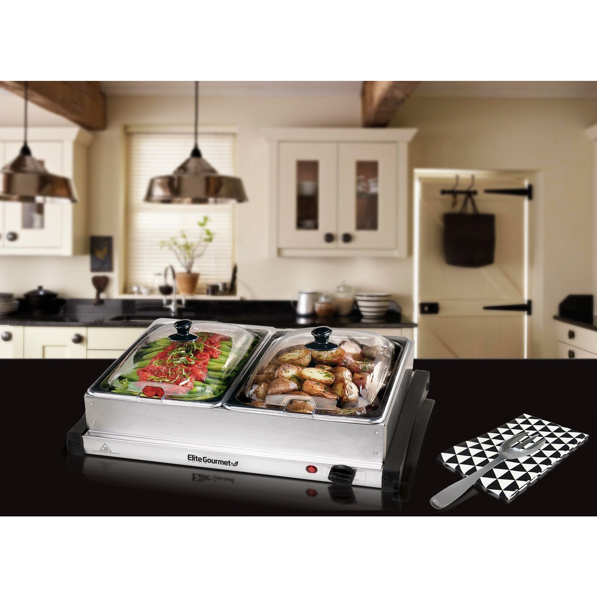 elite-gourmet-buffet-servers-5-qt-warmhalteplatte-edelstahl image 6