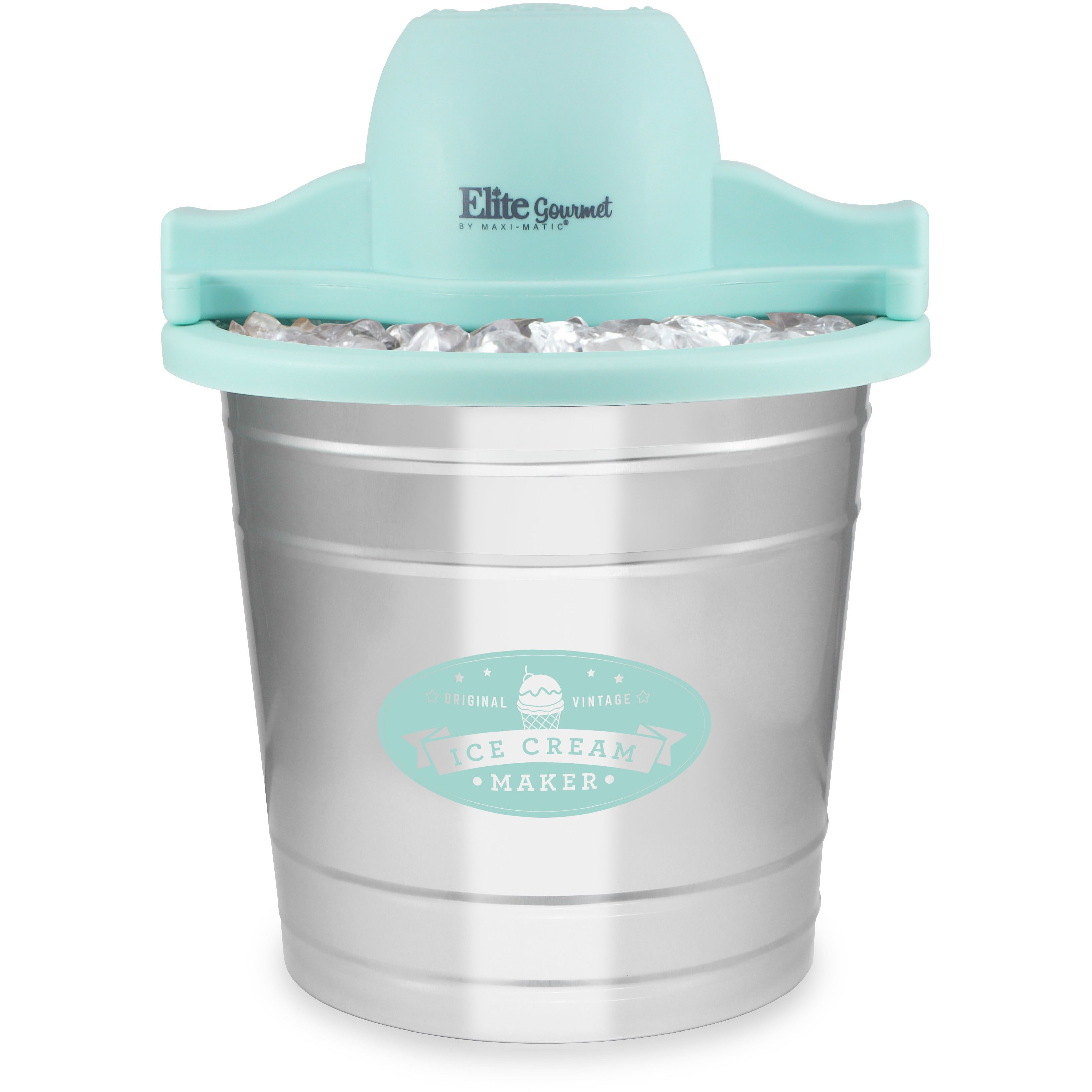 elite-gourmet-eismaschine-4-qt-elektrisch-holzfass-walnuss image 1