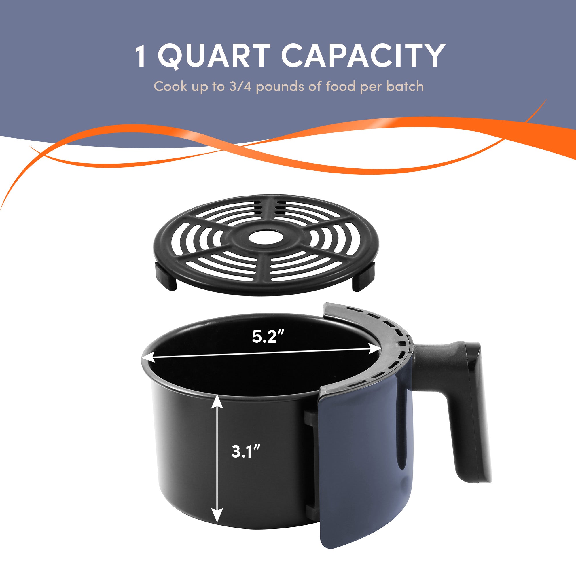 elite-gourmet-hei-luftfritteuse-1-1qt-single-1000w image 6