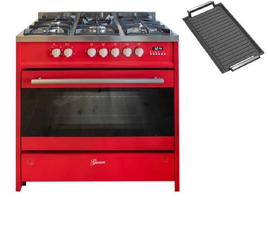 gurari-gch-e-911-r-gas-standherd-90-cm-rot-121-l-elektroofen image 8