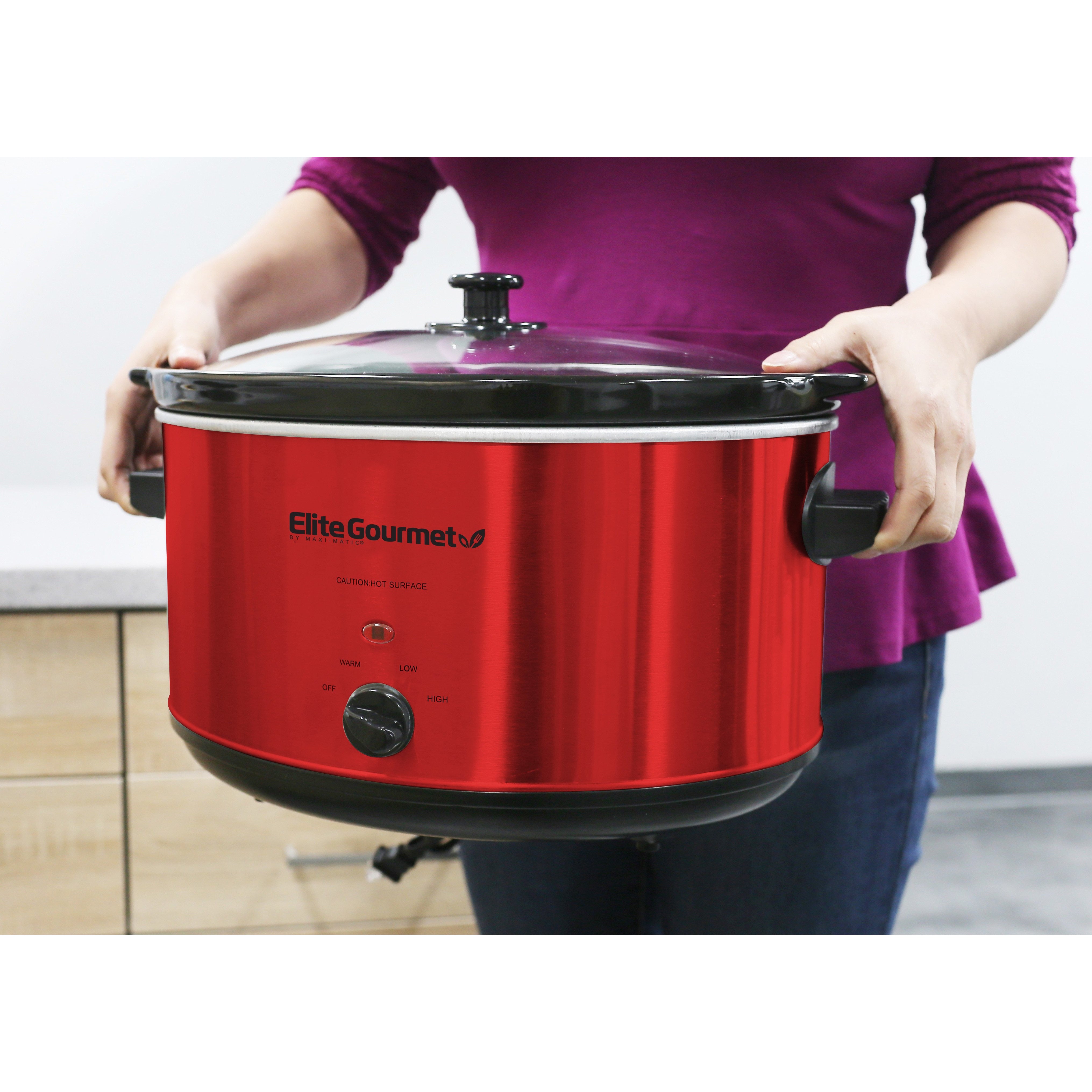 elite-gourmet-slow-cookers-schongarer-8-5-qt-rot image 6