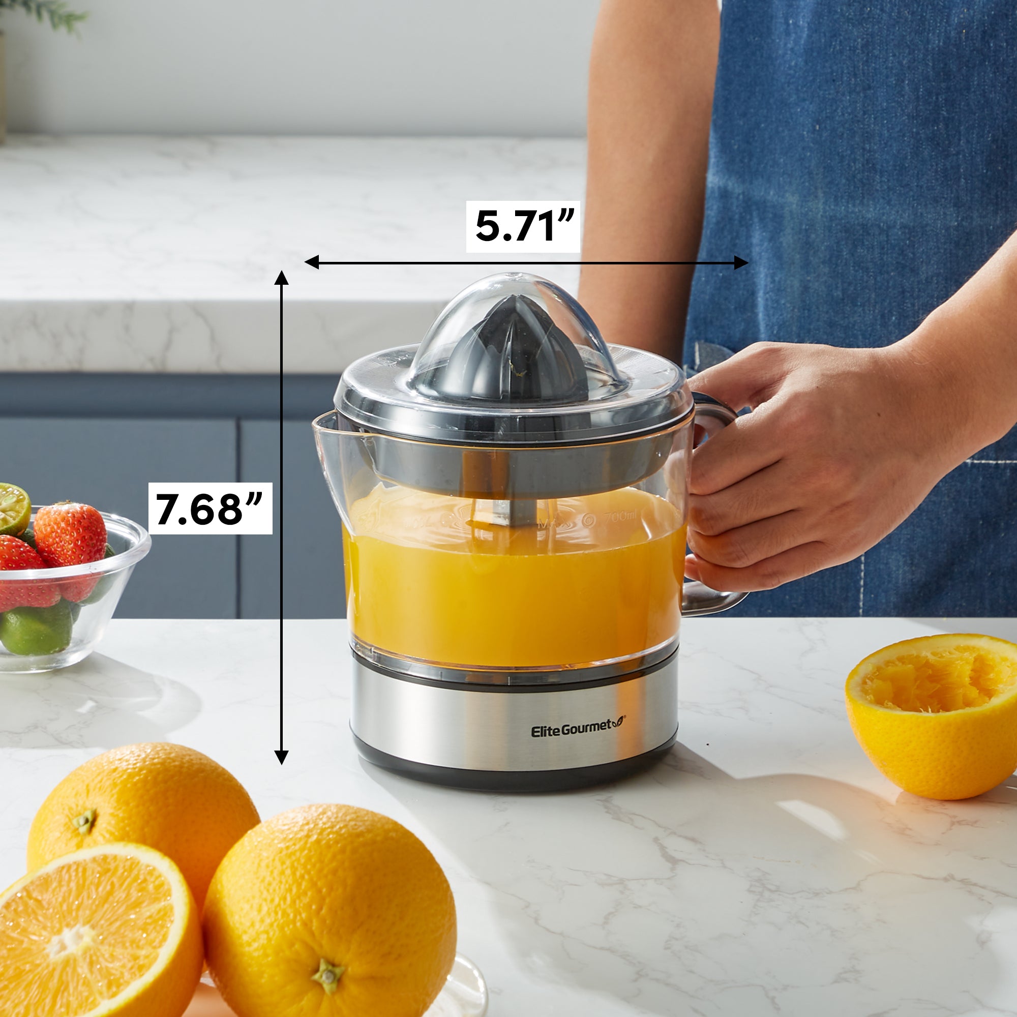 elite-gourmet-citrus-juicers-3-cup-zitruspresse-elektrisch image 3