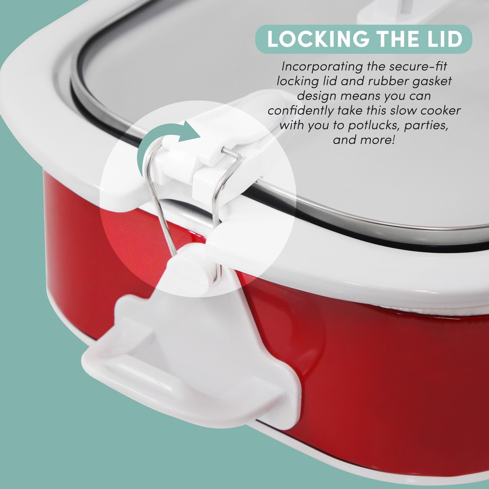 elite-gourmet-slow-cooker-3-3-l-rot-mit-glasdeckel image 6