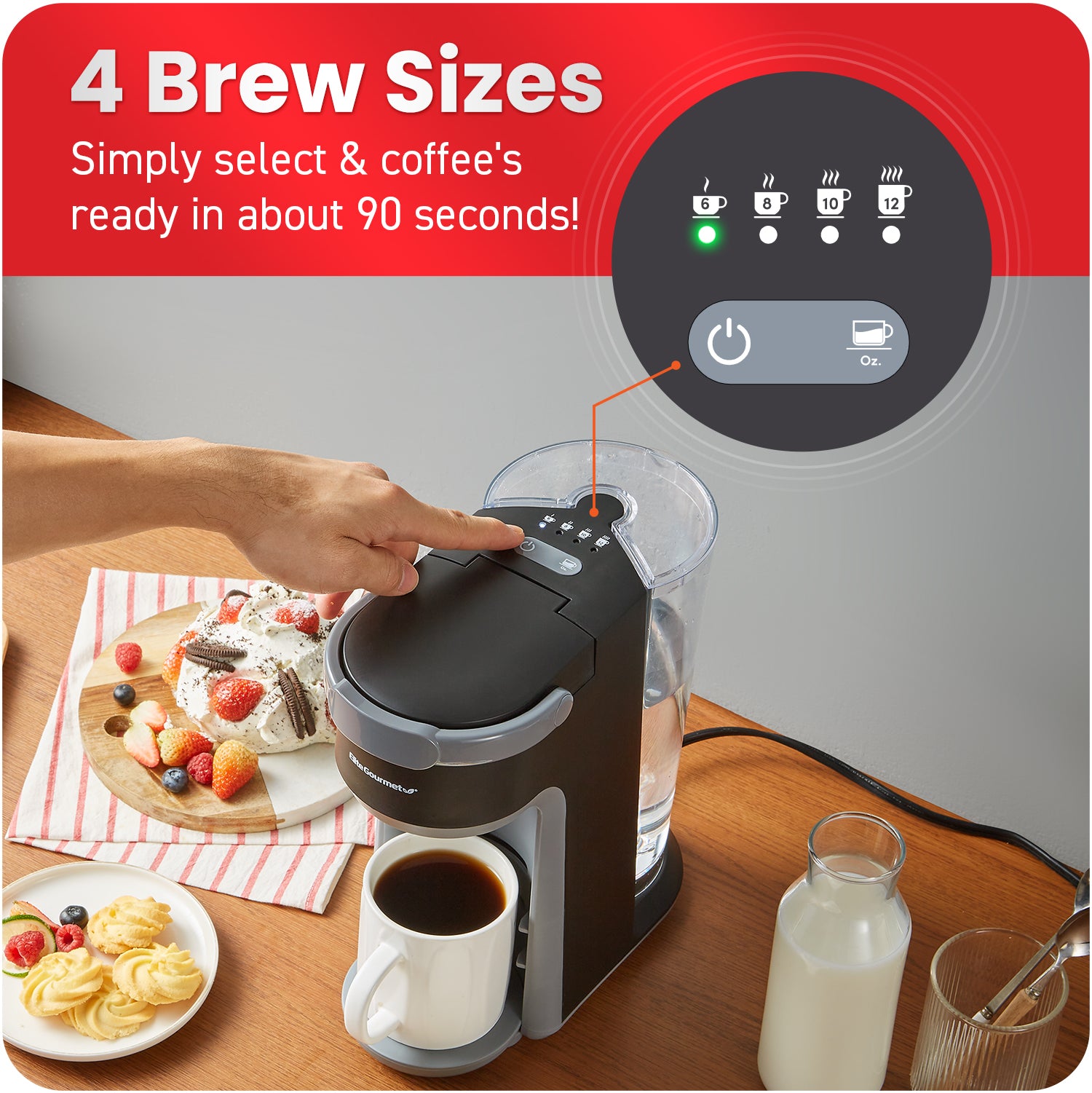 elite-gourmet-2-in-1-personal-kapsel-kaffeemaschine-k-cup image 5