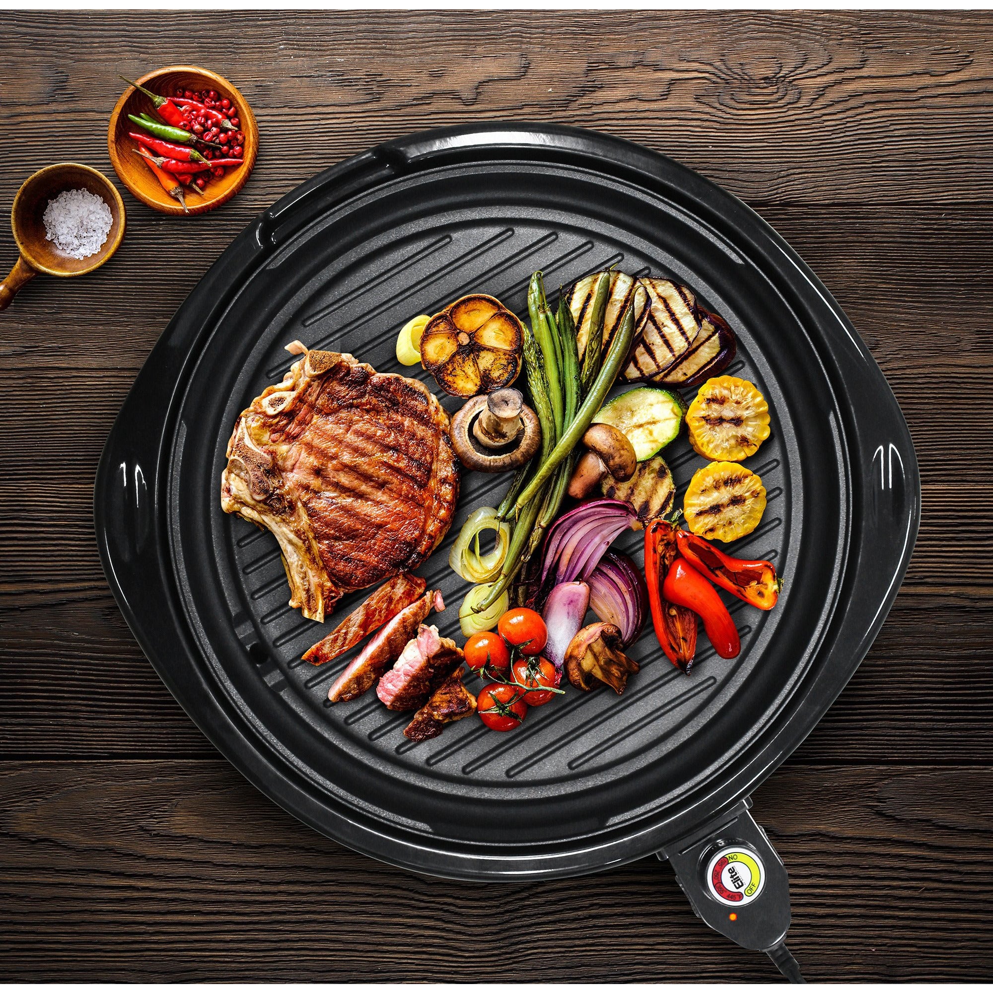 elite-gourmet-grills-14-elektrogrill-glasdeckel image 8