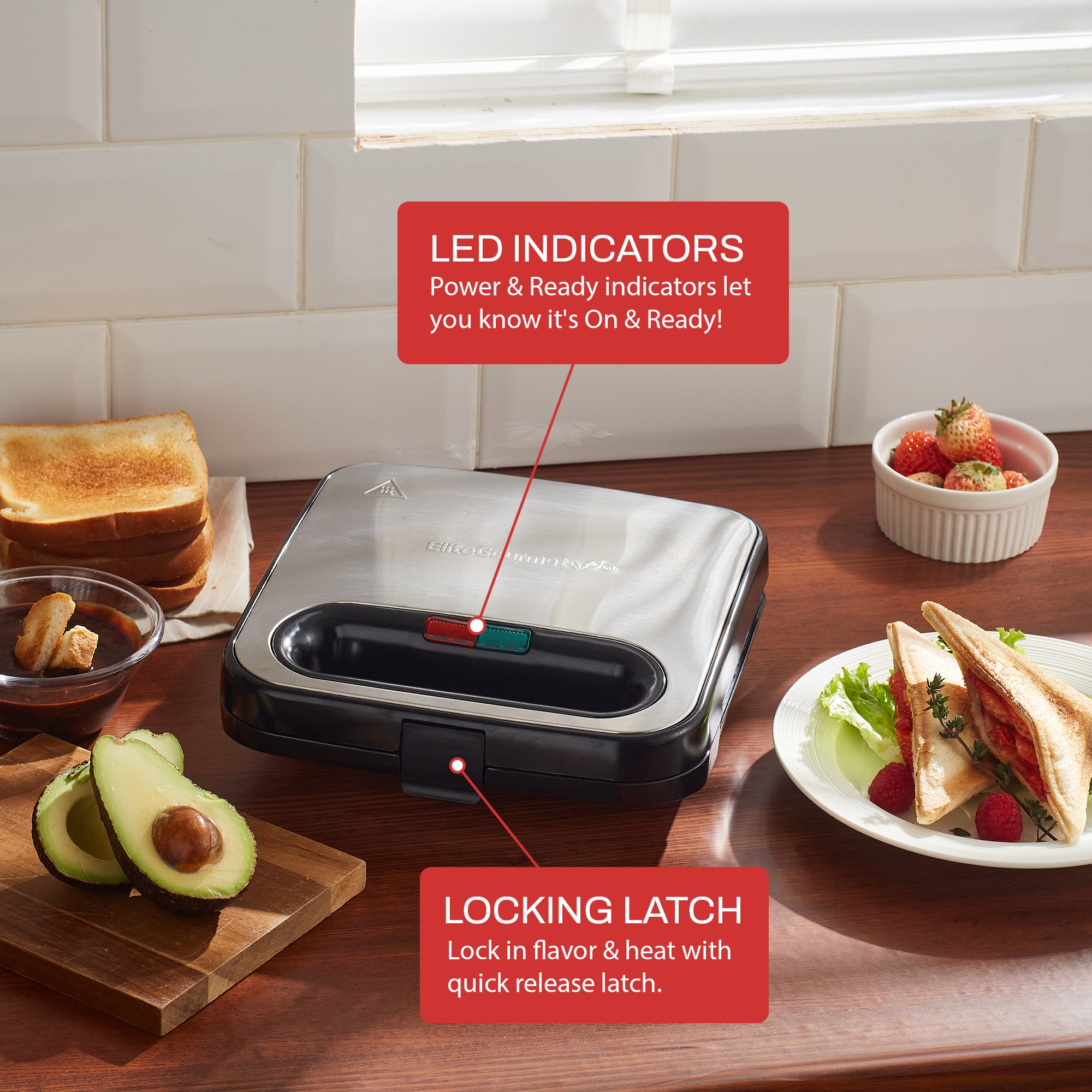elite-gourmet-sandwichmaker-2-scheiben-antihaft image 4