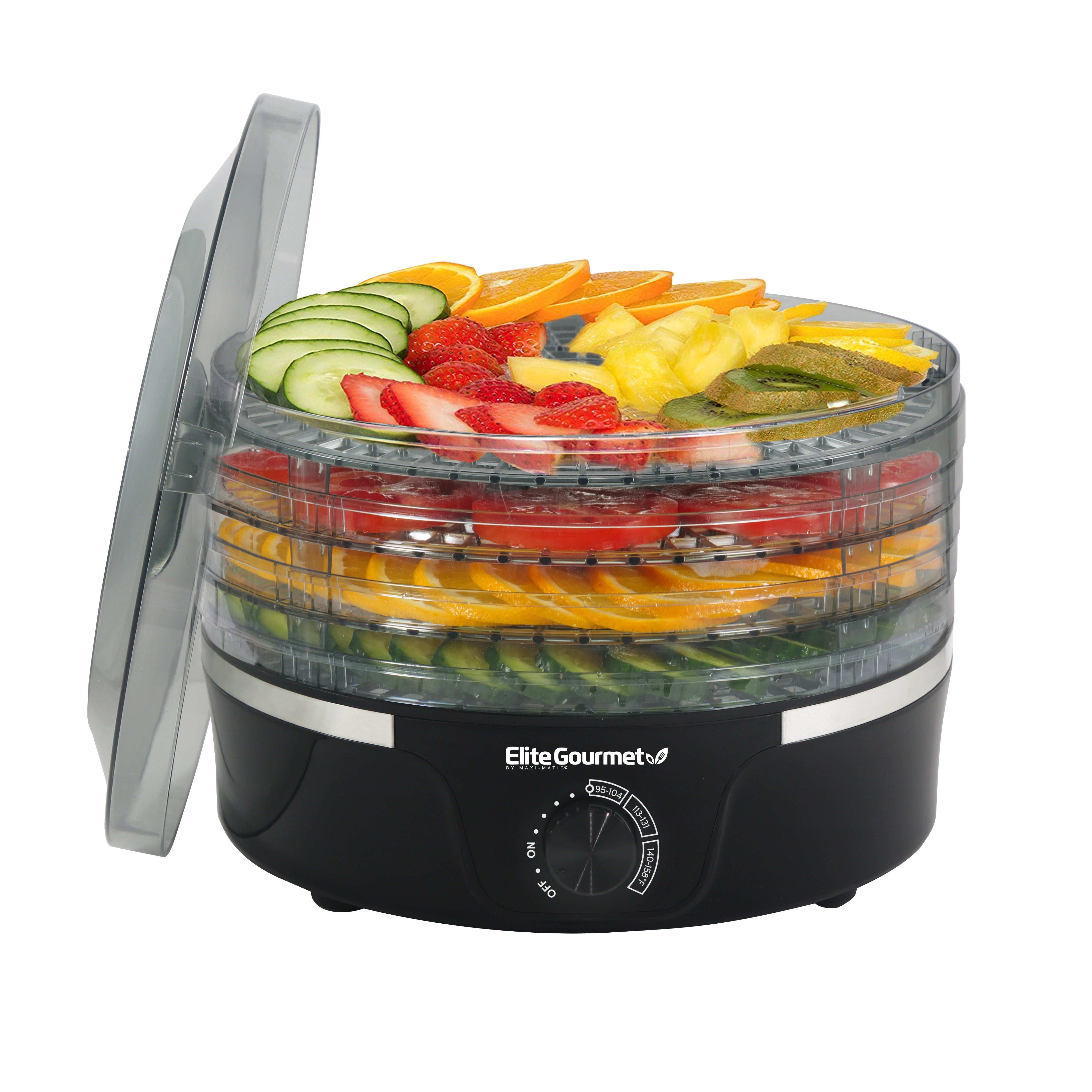 elite-gourmet-d-rrautomat-5-etagen-350-w-verstellbar image 3