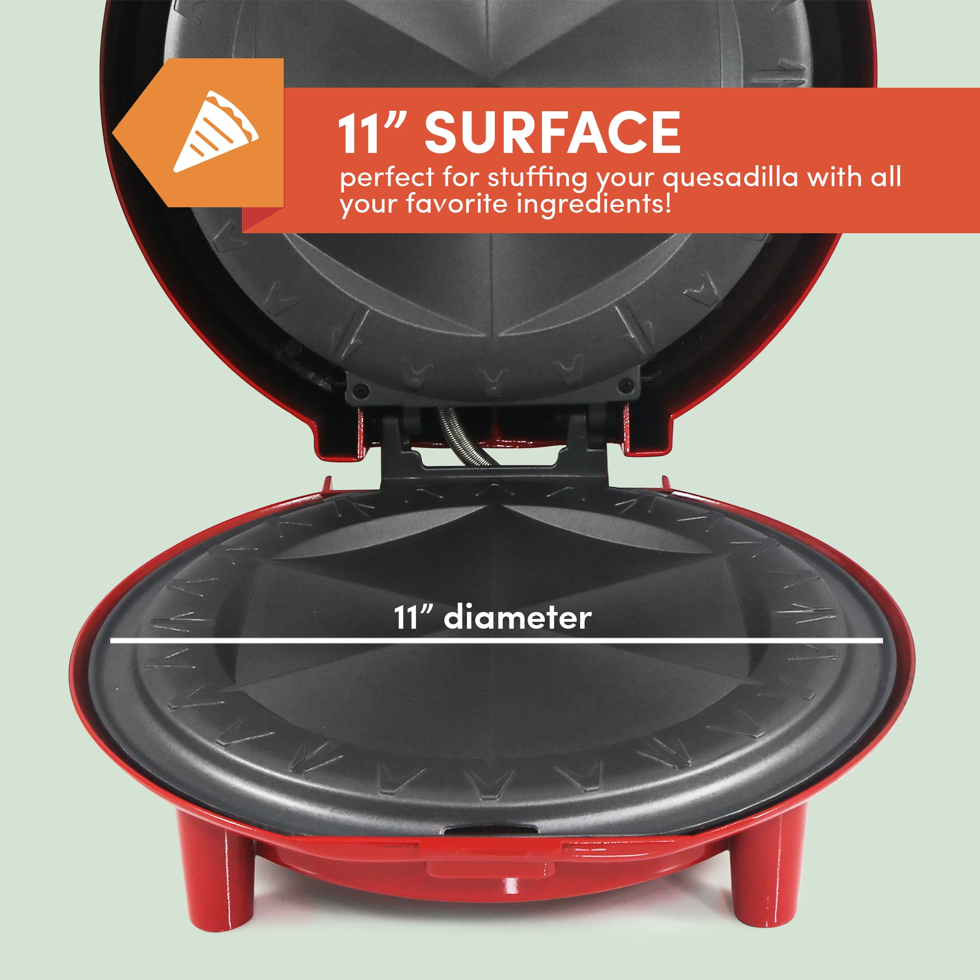 elite-gourmet-sandwich-makers-quesadillamaker-11-zoll-6-ecken image 5