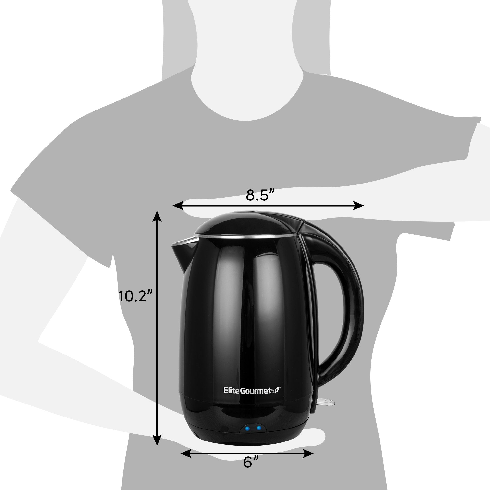 elite-gourmet-wasserkocher-1-8-l-edelstahl-kabellos image 7