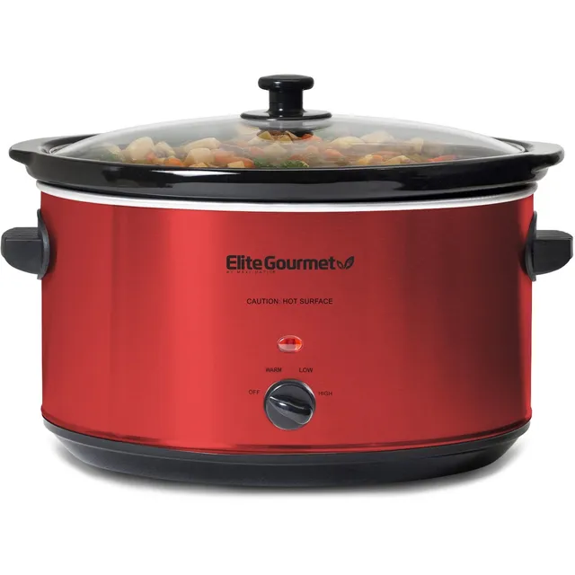 elite-gourmet-slow-cookers-schongarer-8-5-qt-rot image 1