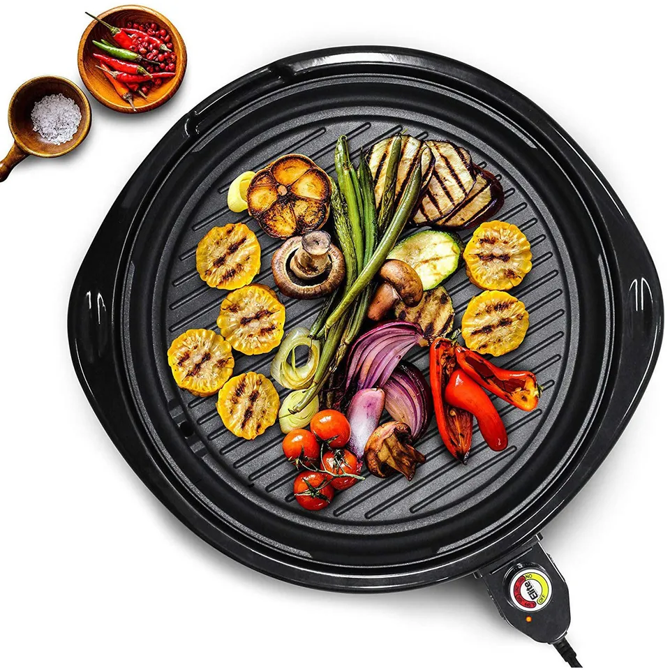 elite-gourmet-grills-14-elektrogrill-glasdeckel image 1