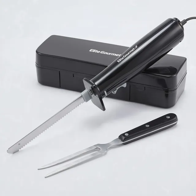 elite-gourmet-elektromesser-doppelklinge-edelstahl-mit-koffer image 1