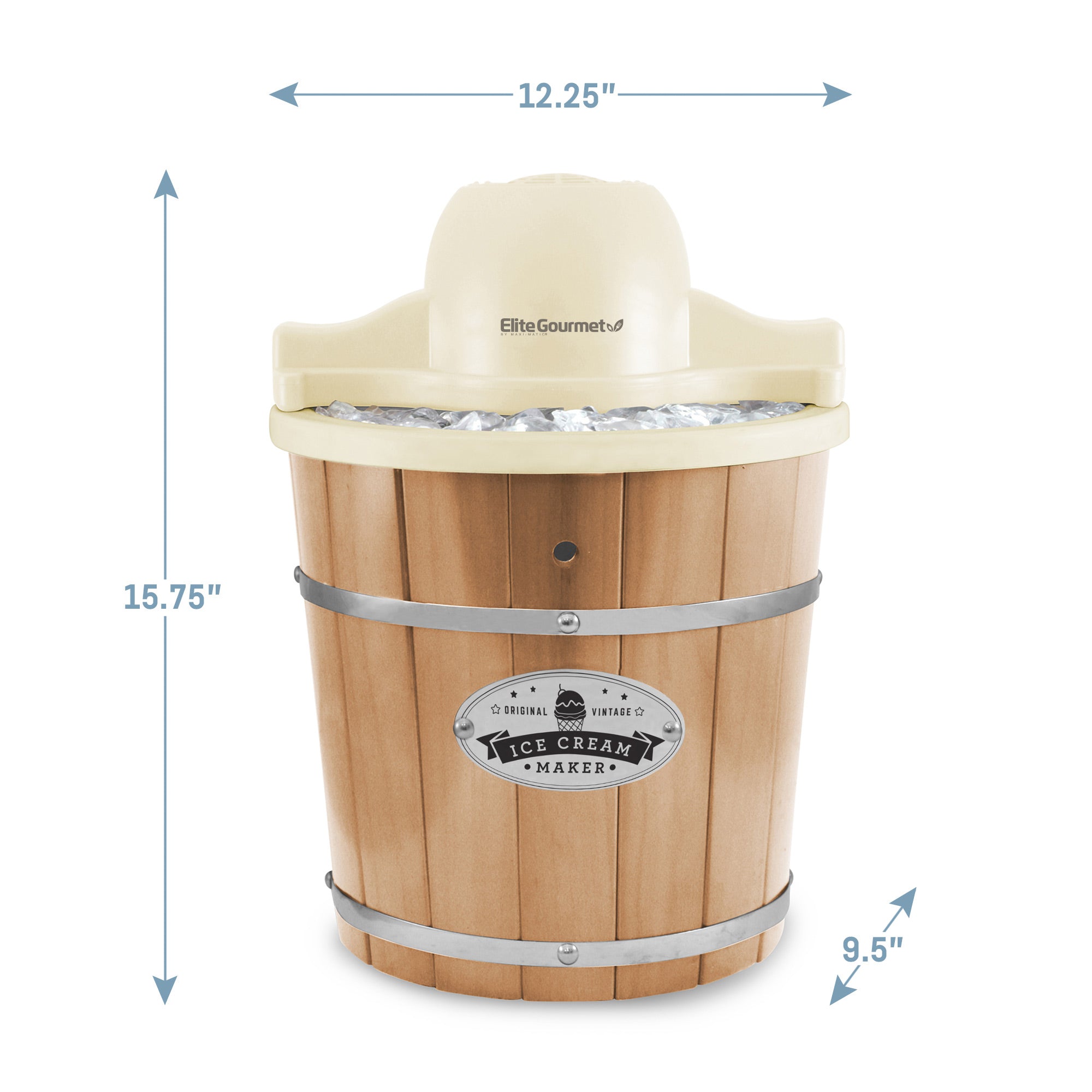 elite-gourmet-4-qt-eismaschine-speiseeisbereiter-3-8-l-holz image 7