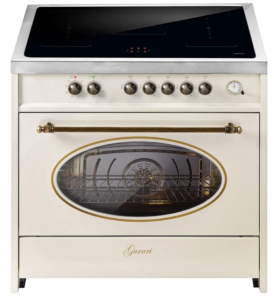 gurari-e-913-ru-cr-retro-standherd-90cm-induktion-creme image 1