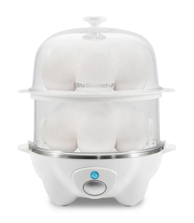 elite-gourmet-eierkocher-14-eier-wei-mit-pochieren image 1