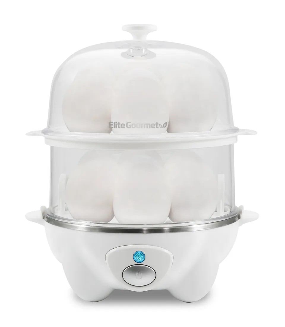elite-gourmet-eierkocher-14-eier-wei-mit-pochieren image 1