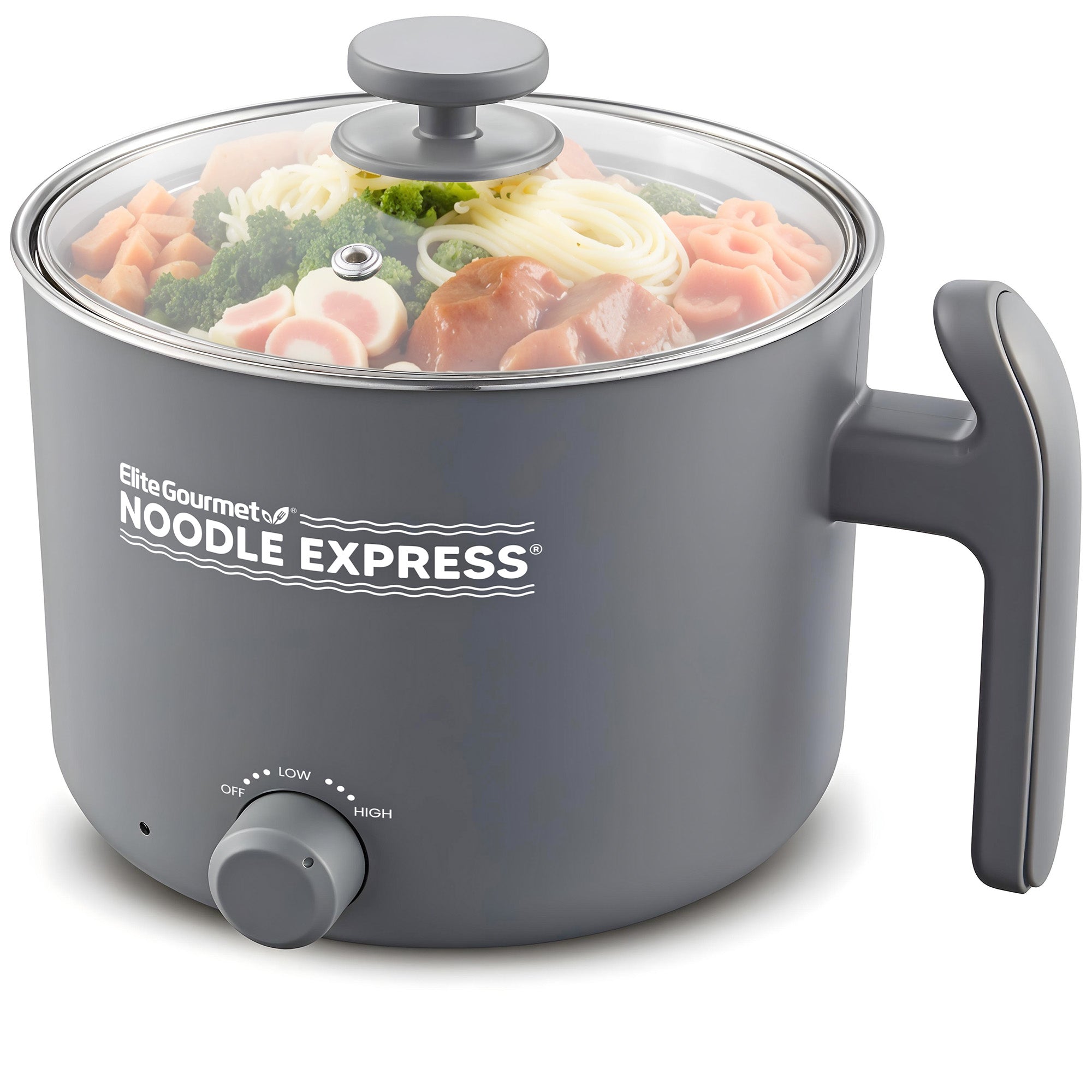 elite-gourmet-noodle-express-mini-hot-pot-edelstahl-1-25-qt image 1