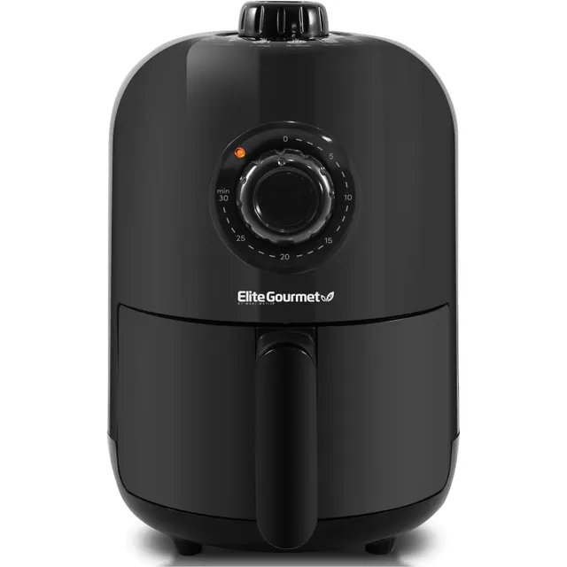 elite-gourmet-air-fryer-1-1qt-hei-luftfritteuse-schwarz image 1