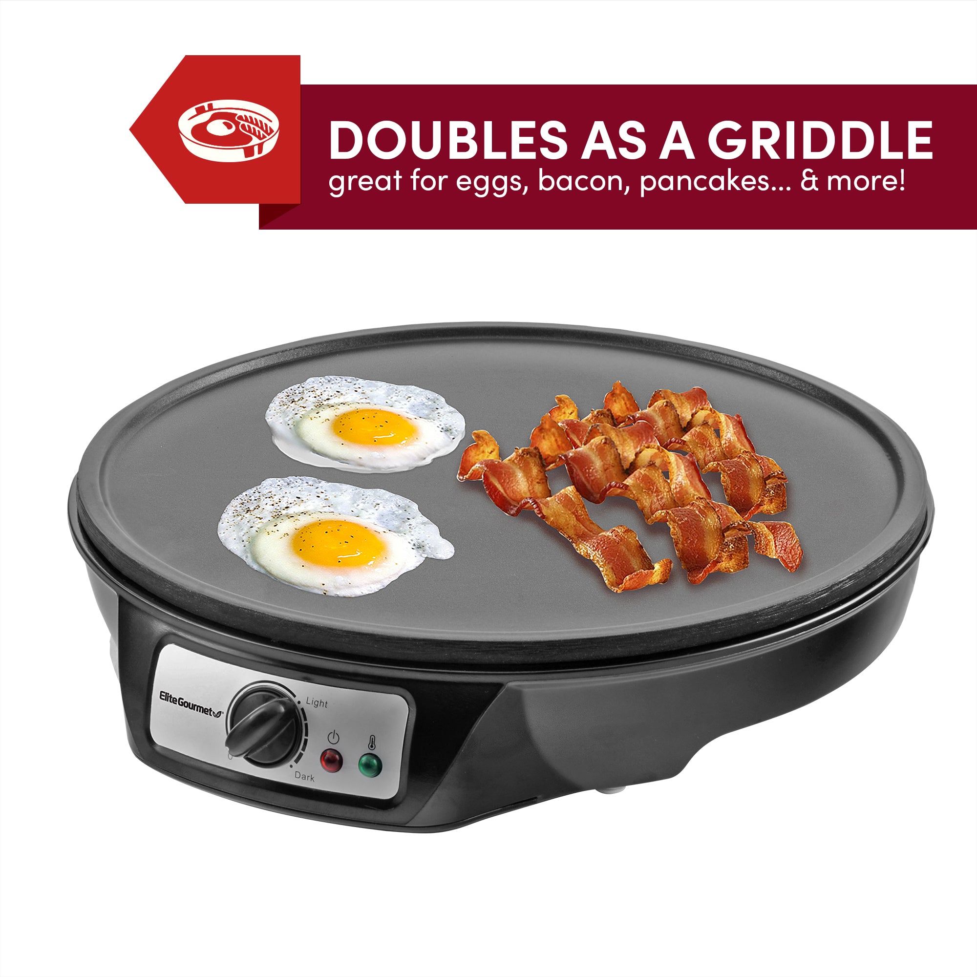 elite-gourmet-cr-pesmaker-12-griddle-antihaft-5-stufen image 3