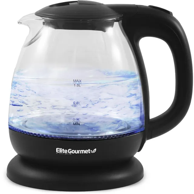 elite-gourmet-wasserkocher-glas-1l-mintgr-n-tee image 1