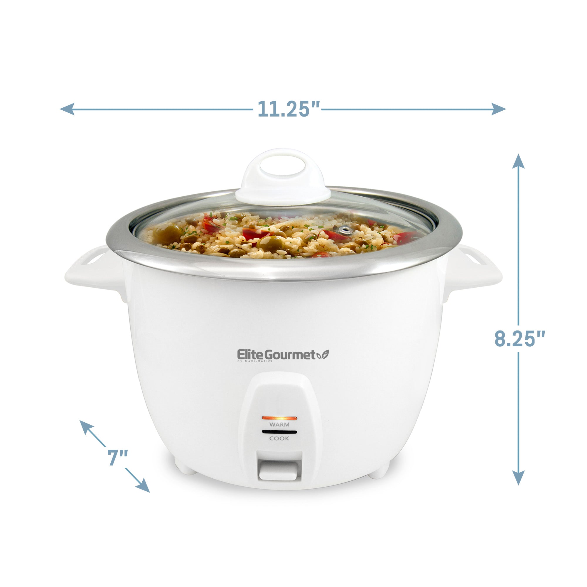 elite-gourmet-erc-2010-reiskocher-10-cups-schwarz-edelstahl image 5